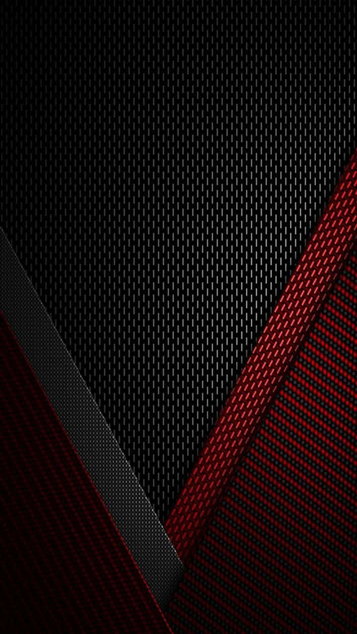 Sort rød kulfiber iPhone Wallpapers
