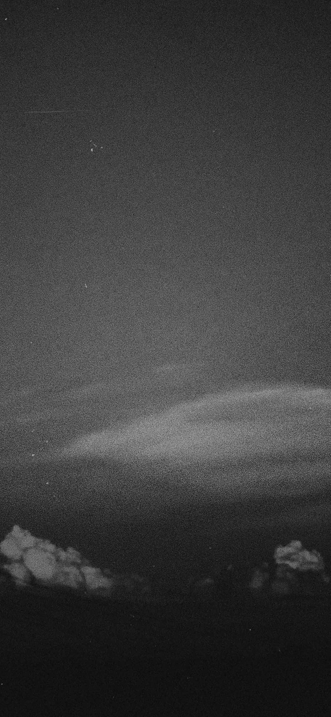 Sort retro kornet himmel Wallpapers