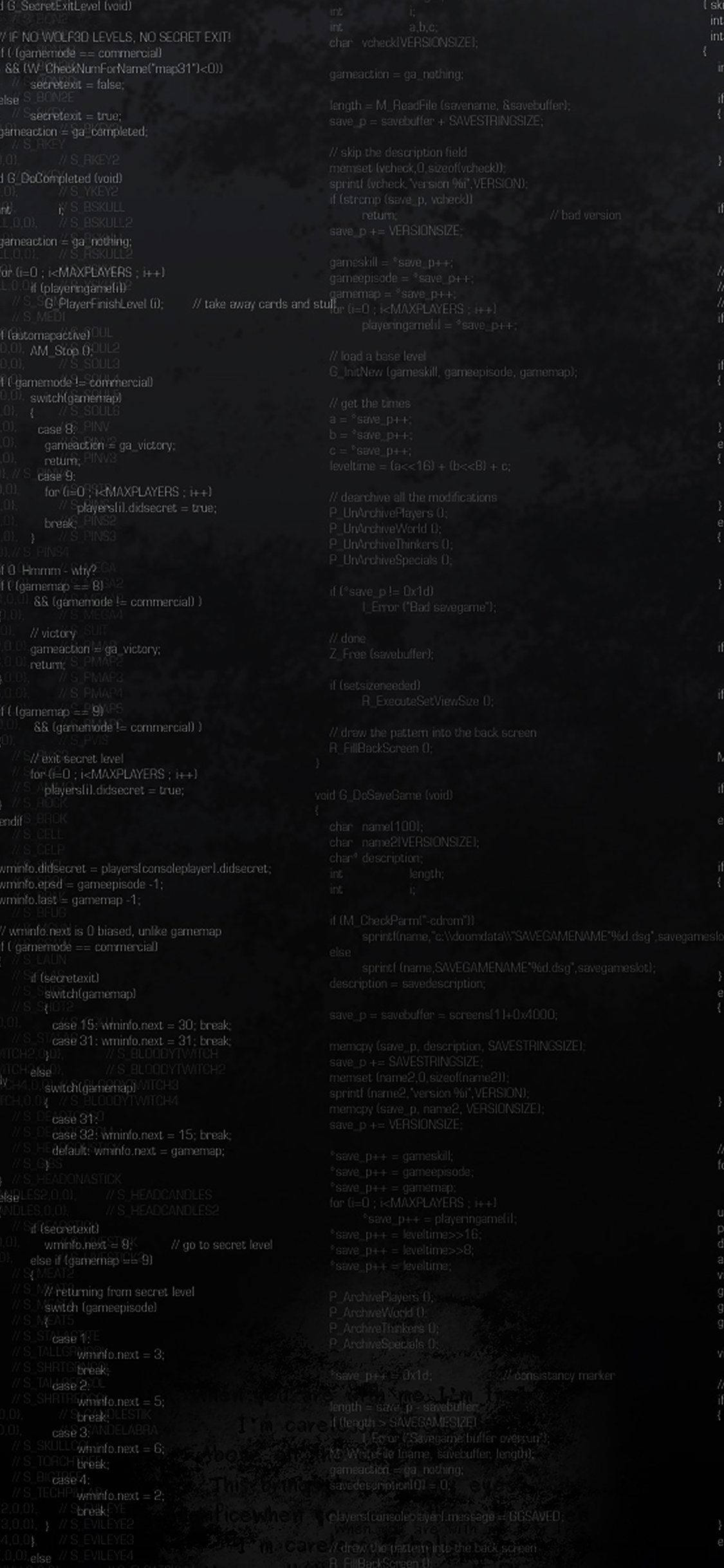 Sort æstetisk telefonkodning Wallpapers