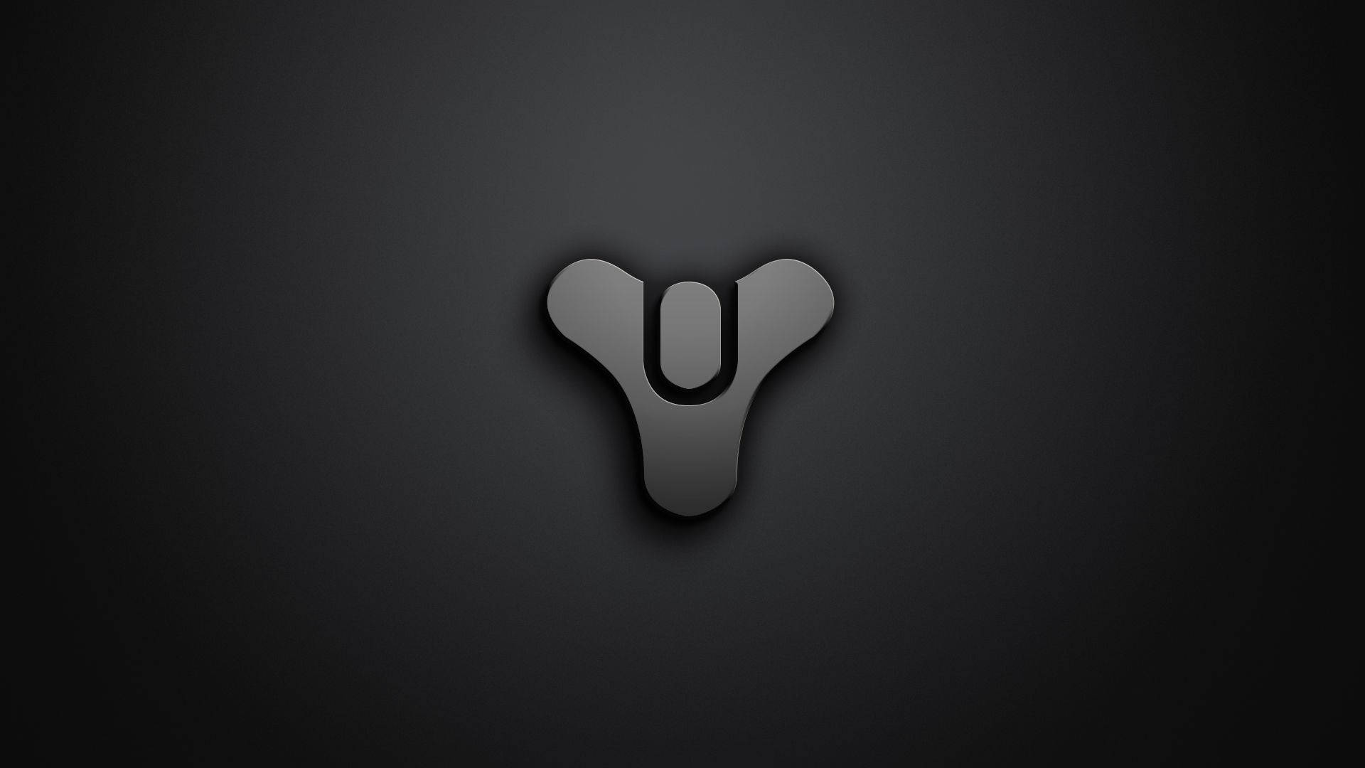 Sort Y-formet gaming-logo Wallpapers
