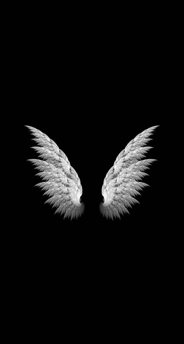 Sorte vinger mobilbillede tapet — Sort Wallpapers
