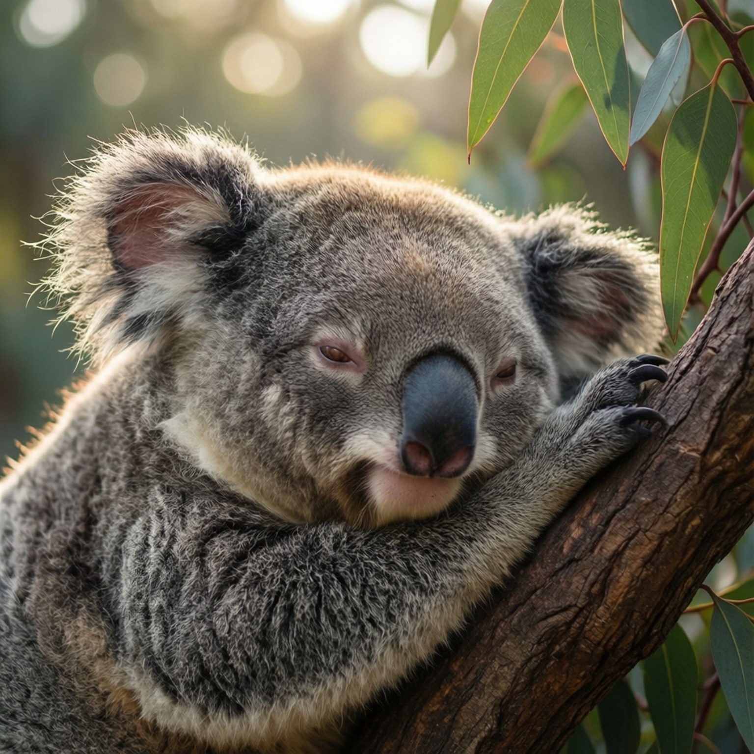 Sovende koala morgen Wallpapers