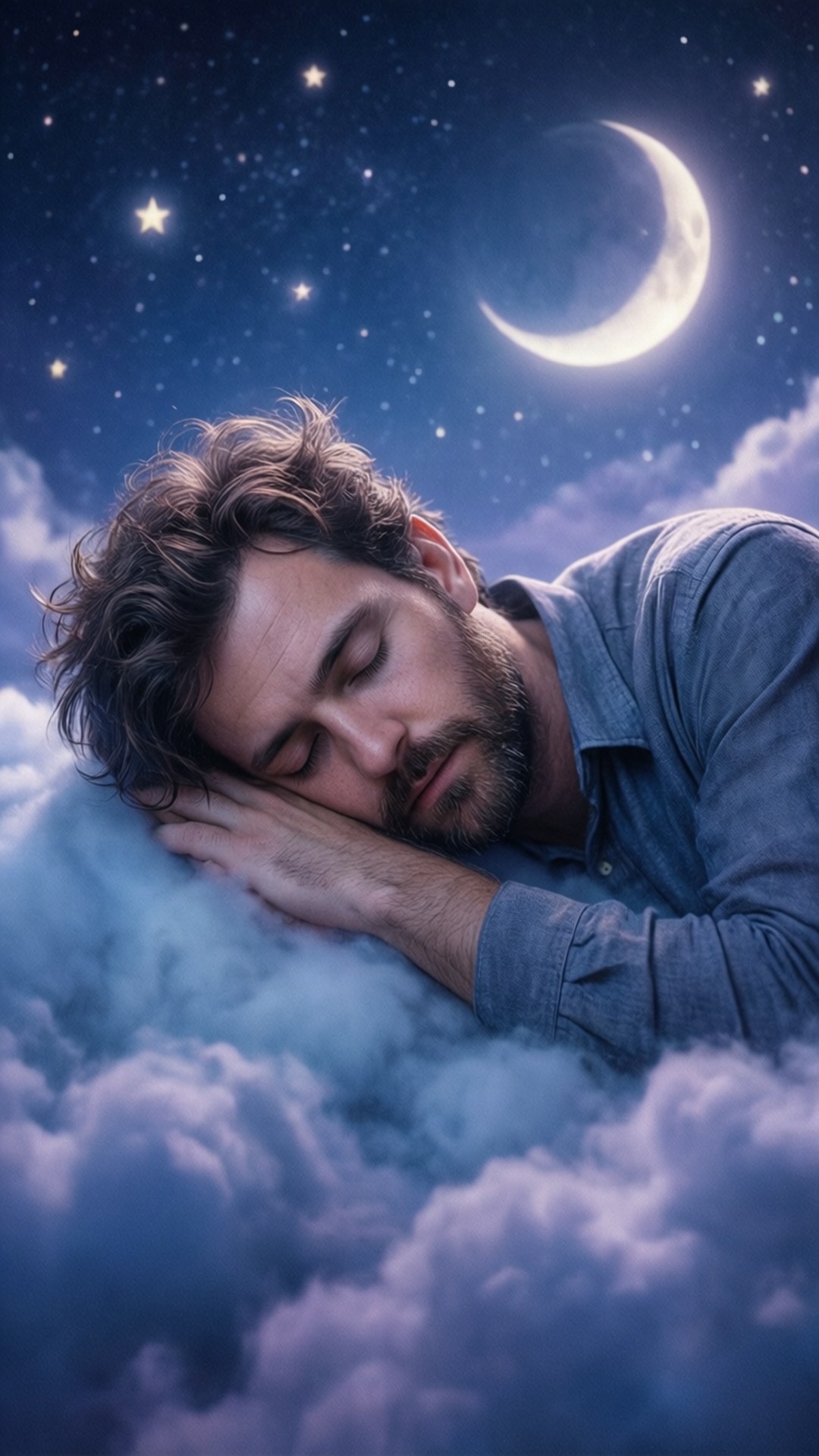 Sover på en sky Mort Wallpapers