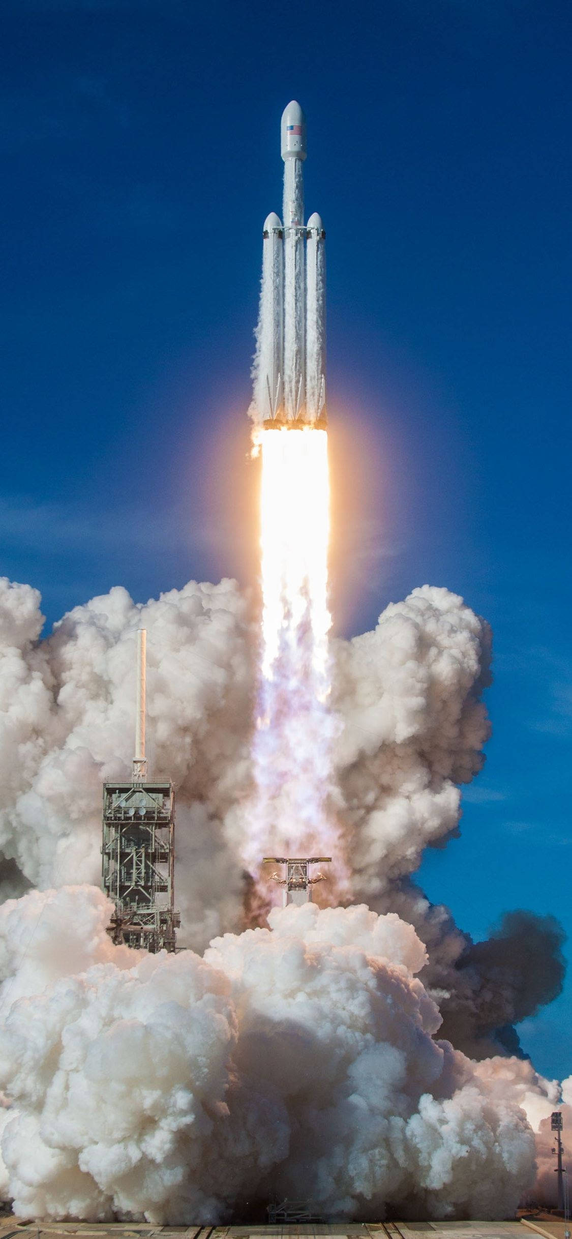 SpaceX Falcon Heavy Opsendelse Wallpapers