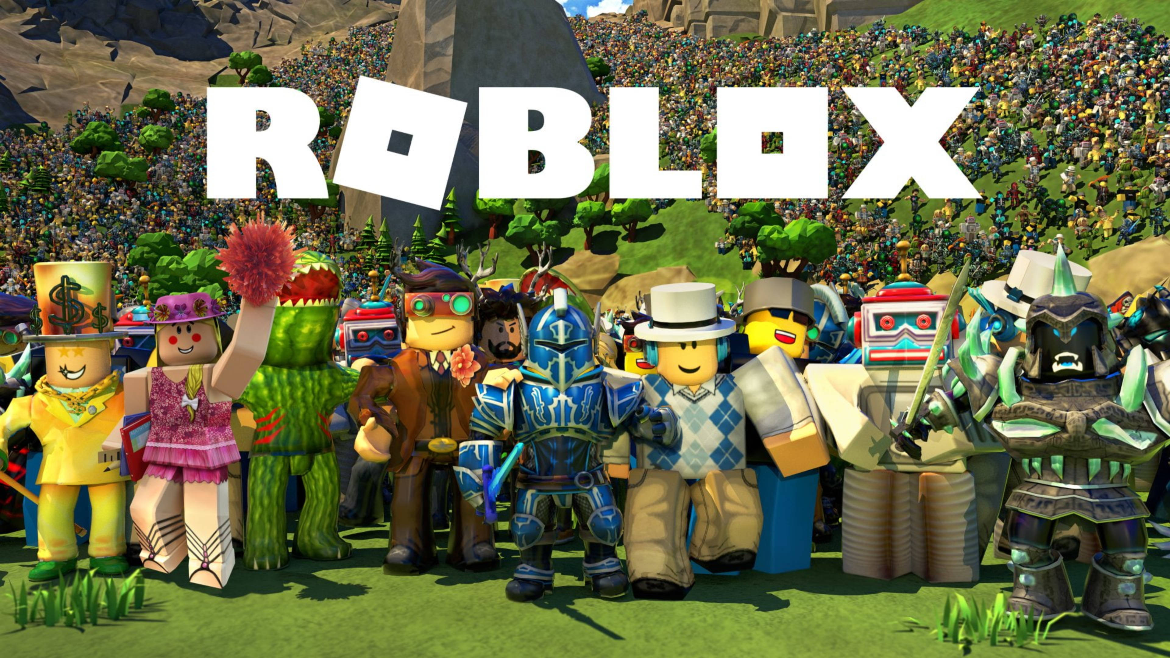 Spændende eventyr med Roblox 4K-spiloplevelse Wallpapers