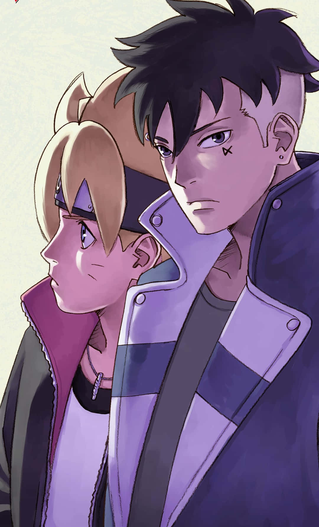 Spændende opgør - Boruto vs Kawaki Wallpapers