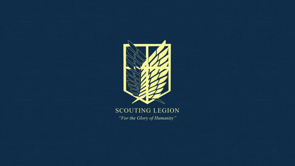 Spejderkorpsets emblem fra Attack on Titan Wallpapers