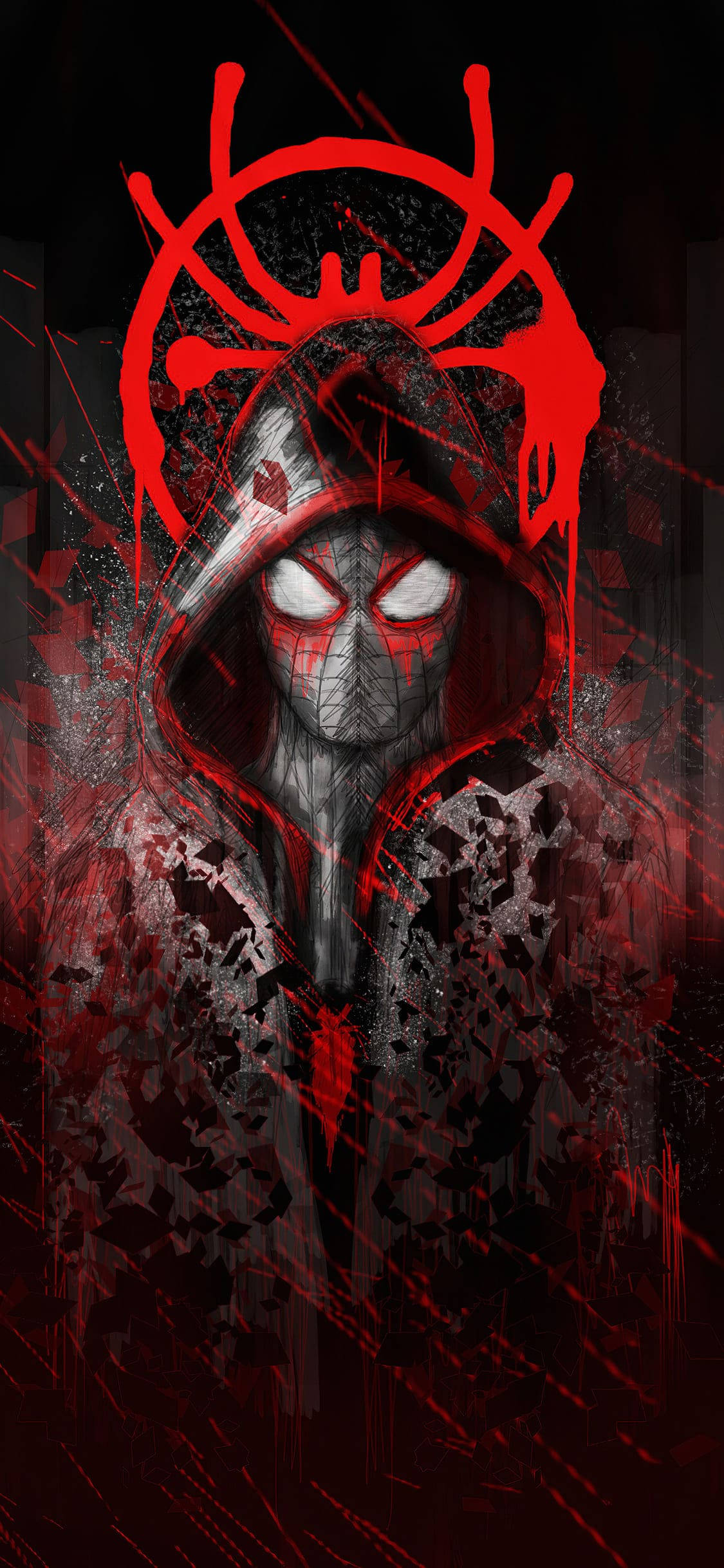 Spiderman Bringer Retfærdighed Til Gaderne Wallpapers
