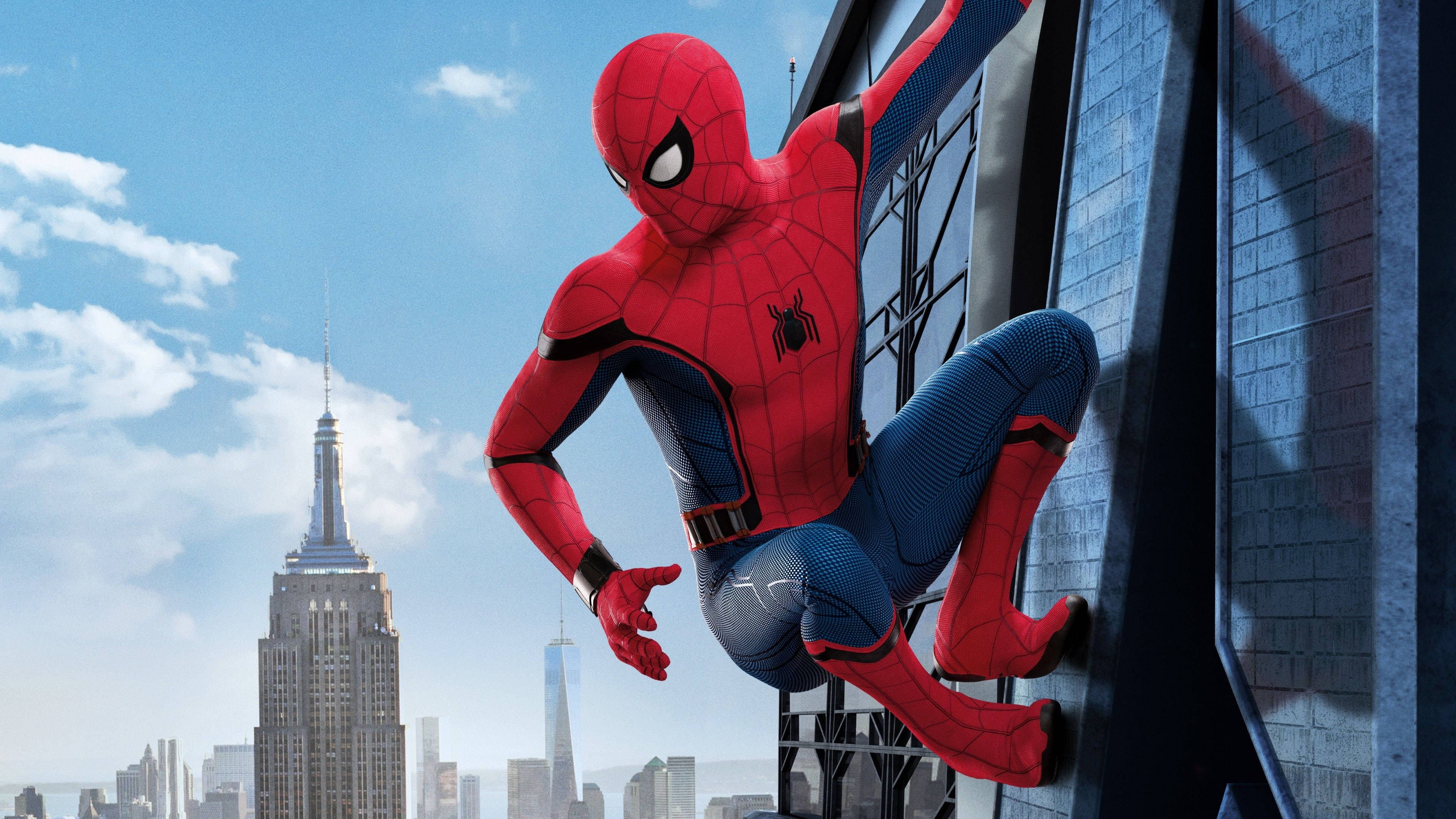 Spiderman Ude På Patrulje Wallpapers