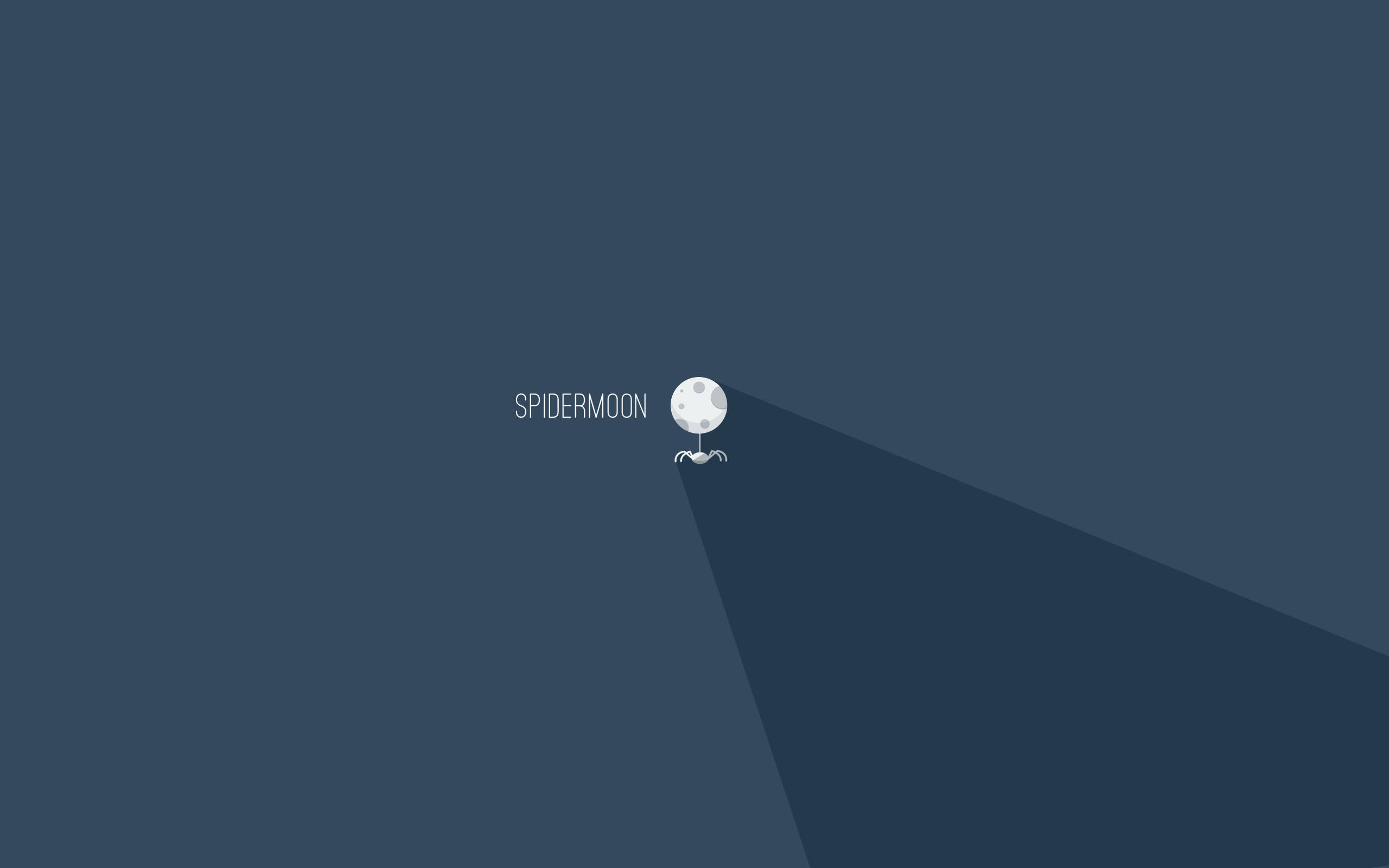 Spidermoon minimalistisk æstetisk laptop Wallpapers