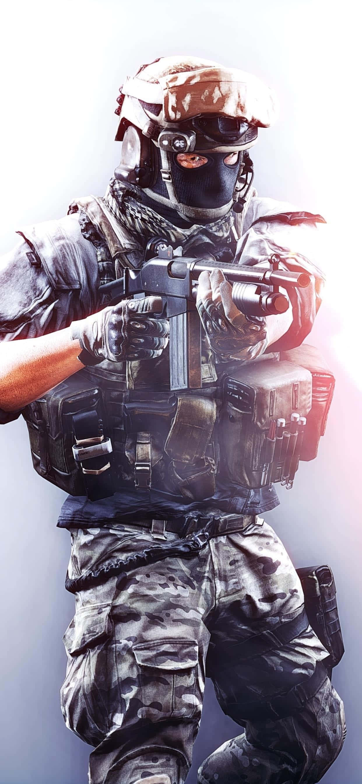 Spil Battlefield 4 på din iPhone Xs Max Wallpapers