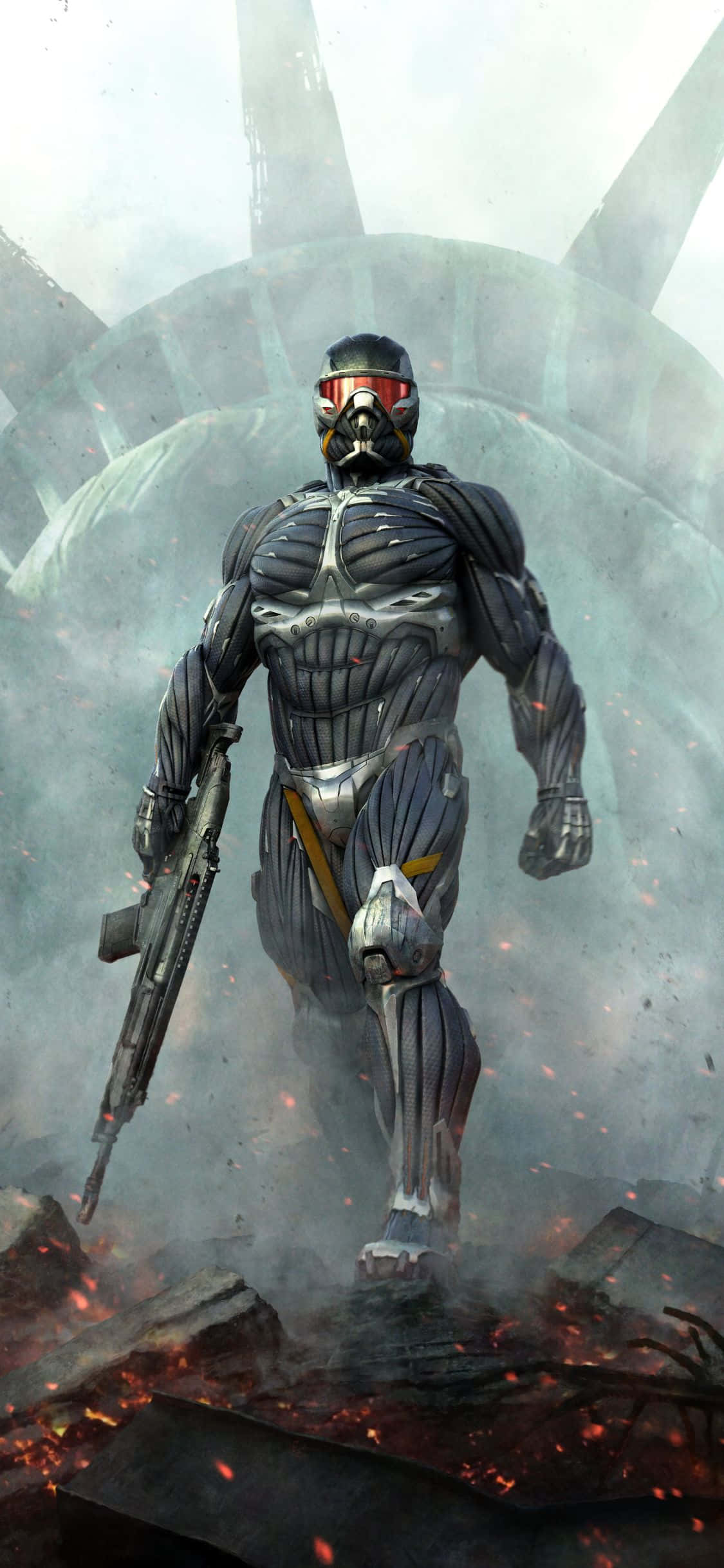 Spil Crysis 3 på din iPhone X Wallpapers