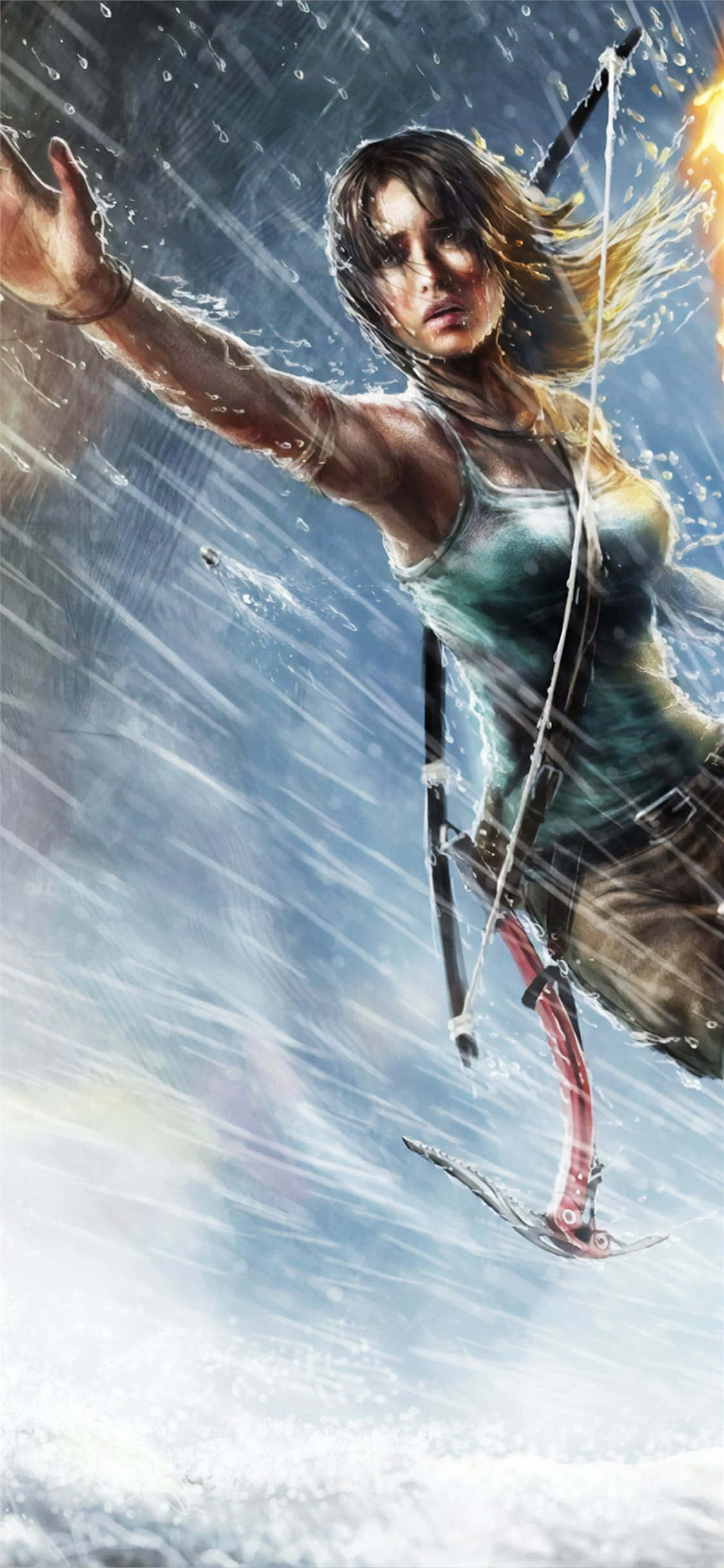 Spil det legendariske spil Shadow of the Tomb Raider på den helt nye Pixel 3 Wallpapers