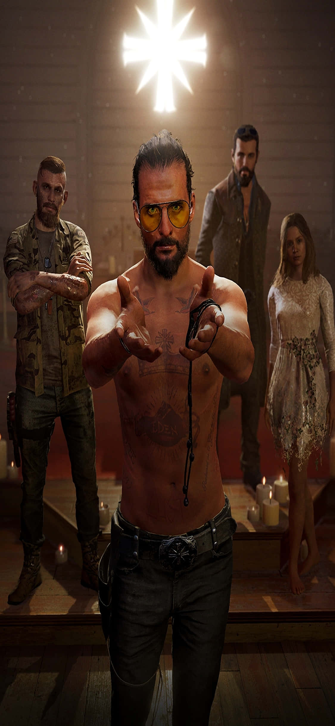 Spil Far Cry 5 på din iPhone Xs Wallpapers
