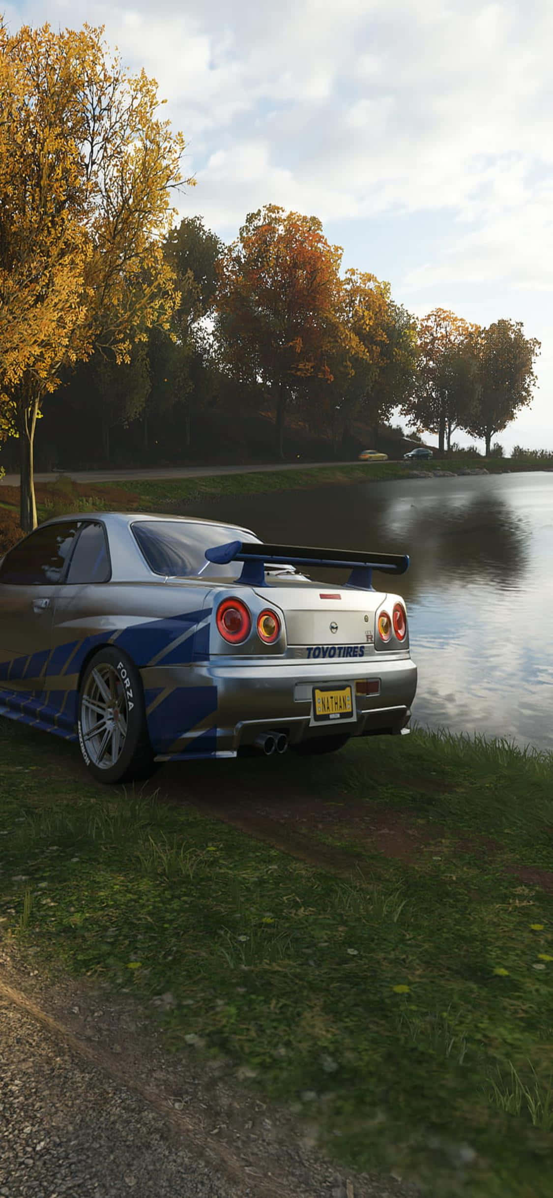 Spil Forza Horizon 4 på en iPhone Xs Wallpapers