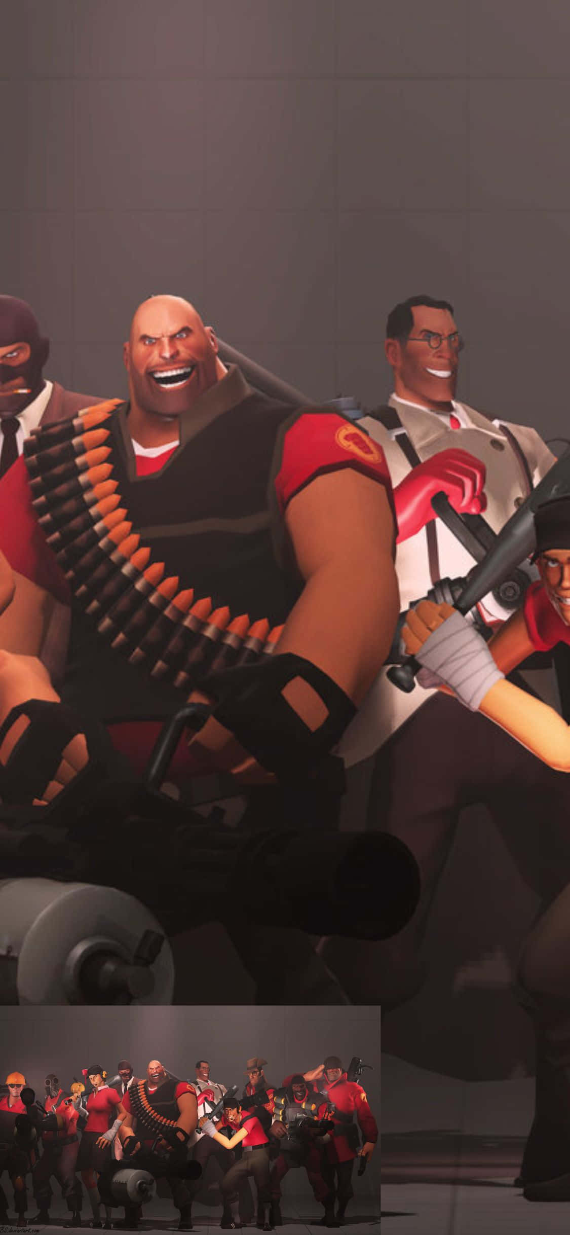 Spil Team Fortress 2 på din iPhone XS Wallpapers