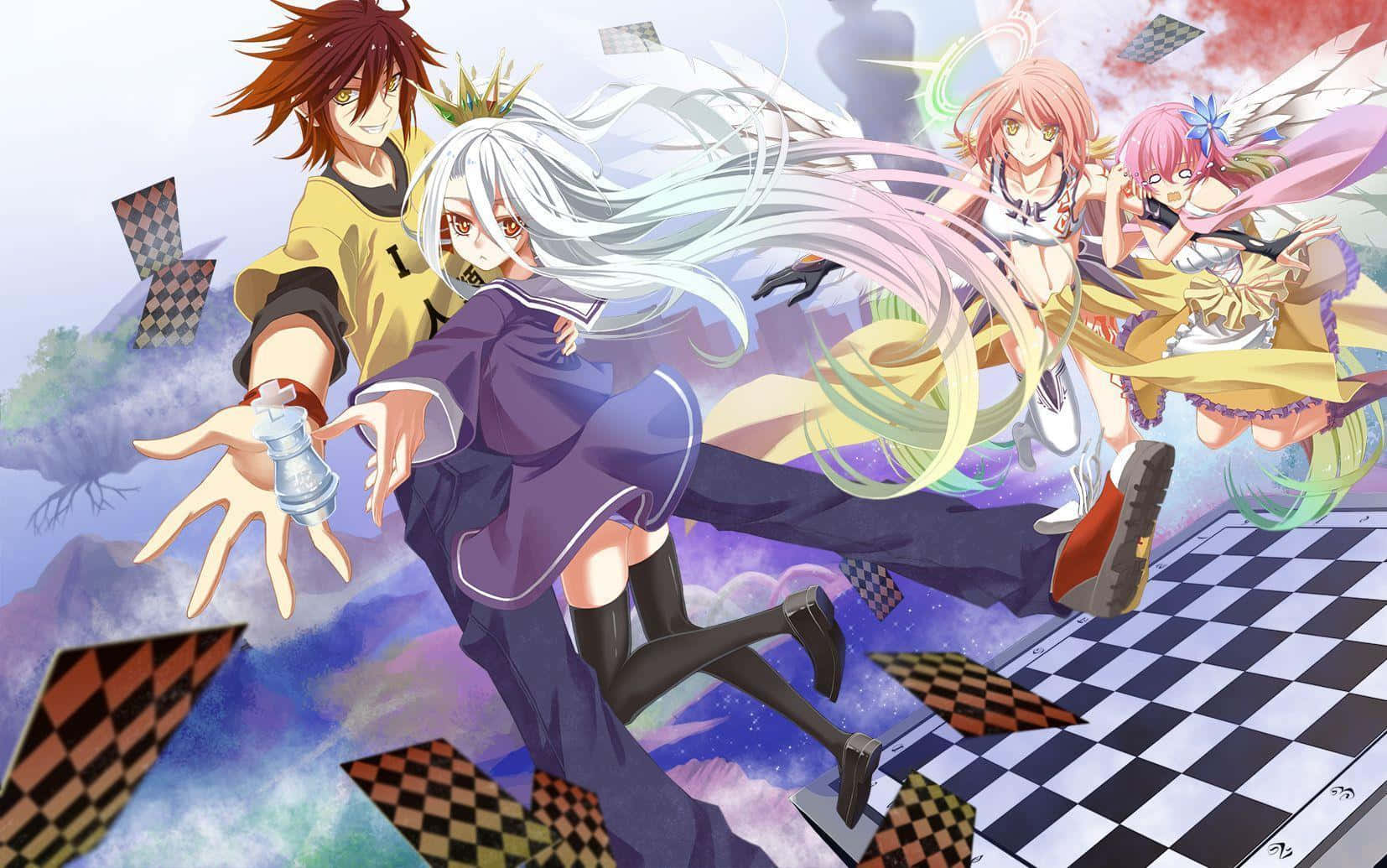 Spillets mestre, Sora & Shiro Wallpapers