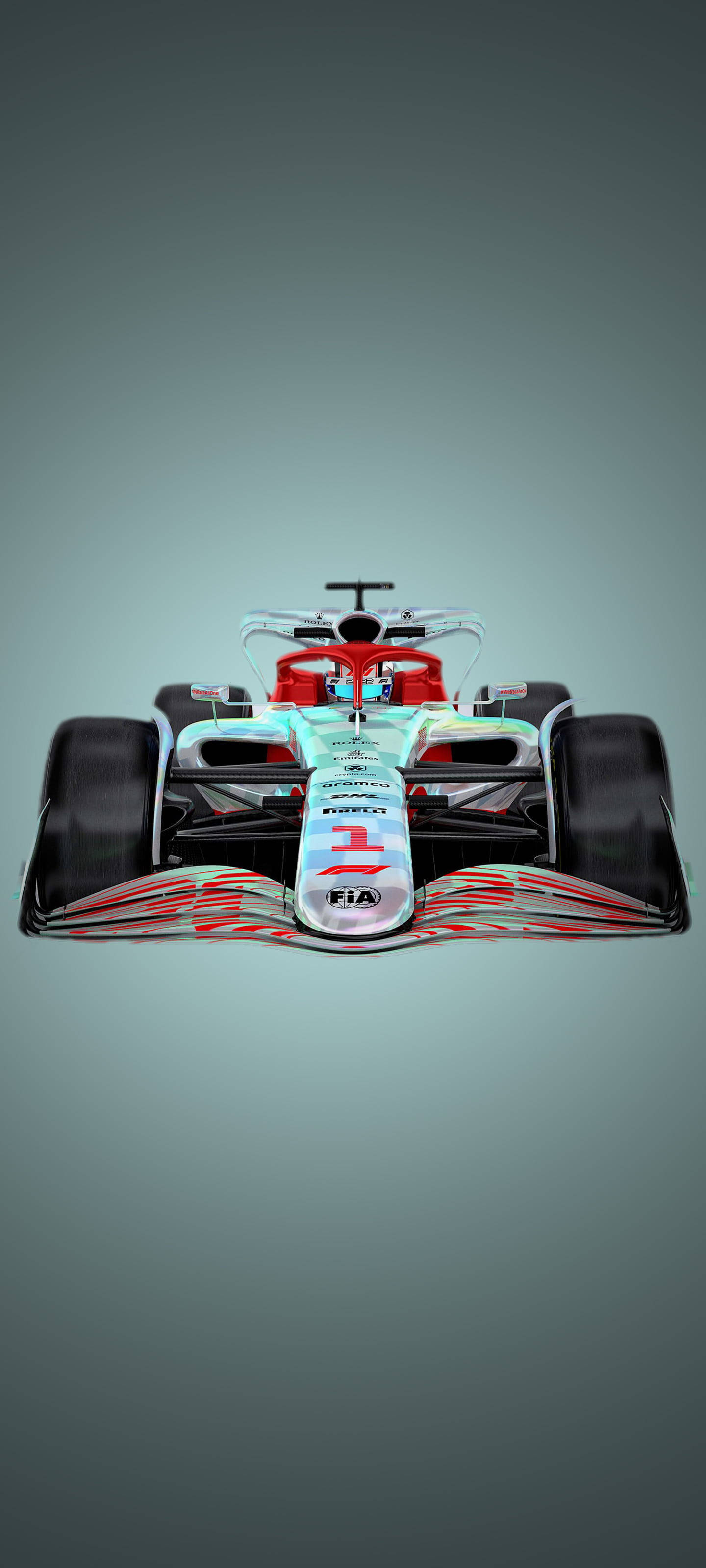 Spændende fart - F1 Silver Arrows 2022 Wallpapers