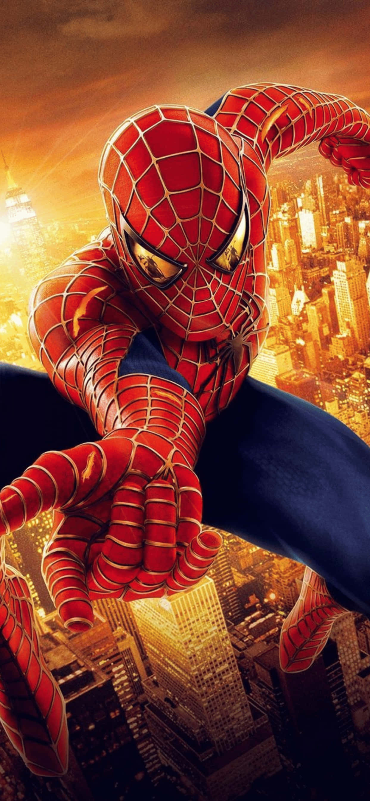 Spændende Marvel Superhelte Kamp Scene Gengivet til iPhone XS Max Wallpaper Wallpapers