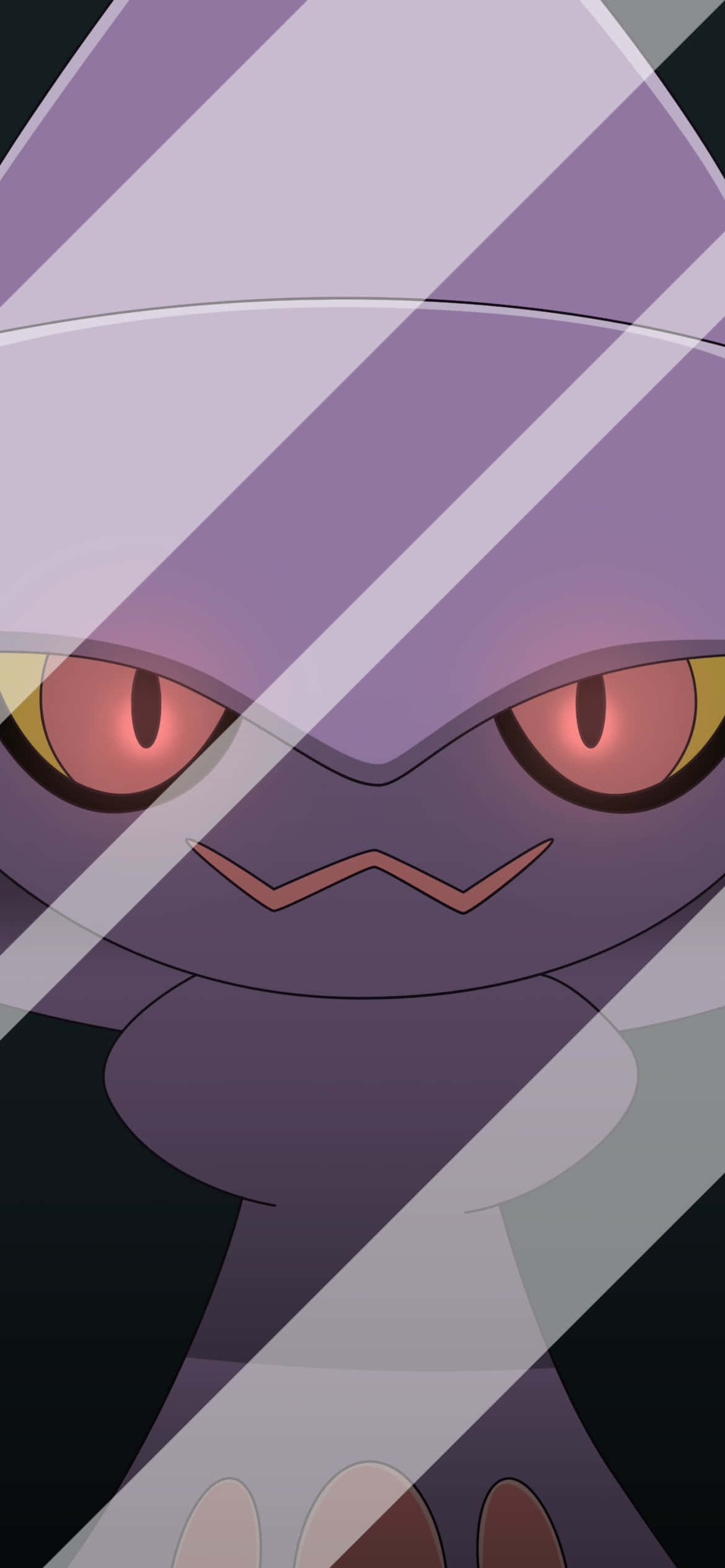 Spøgelses-Pokémon Mismagius i spejl Wallpapers