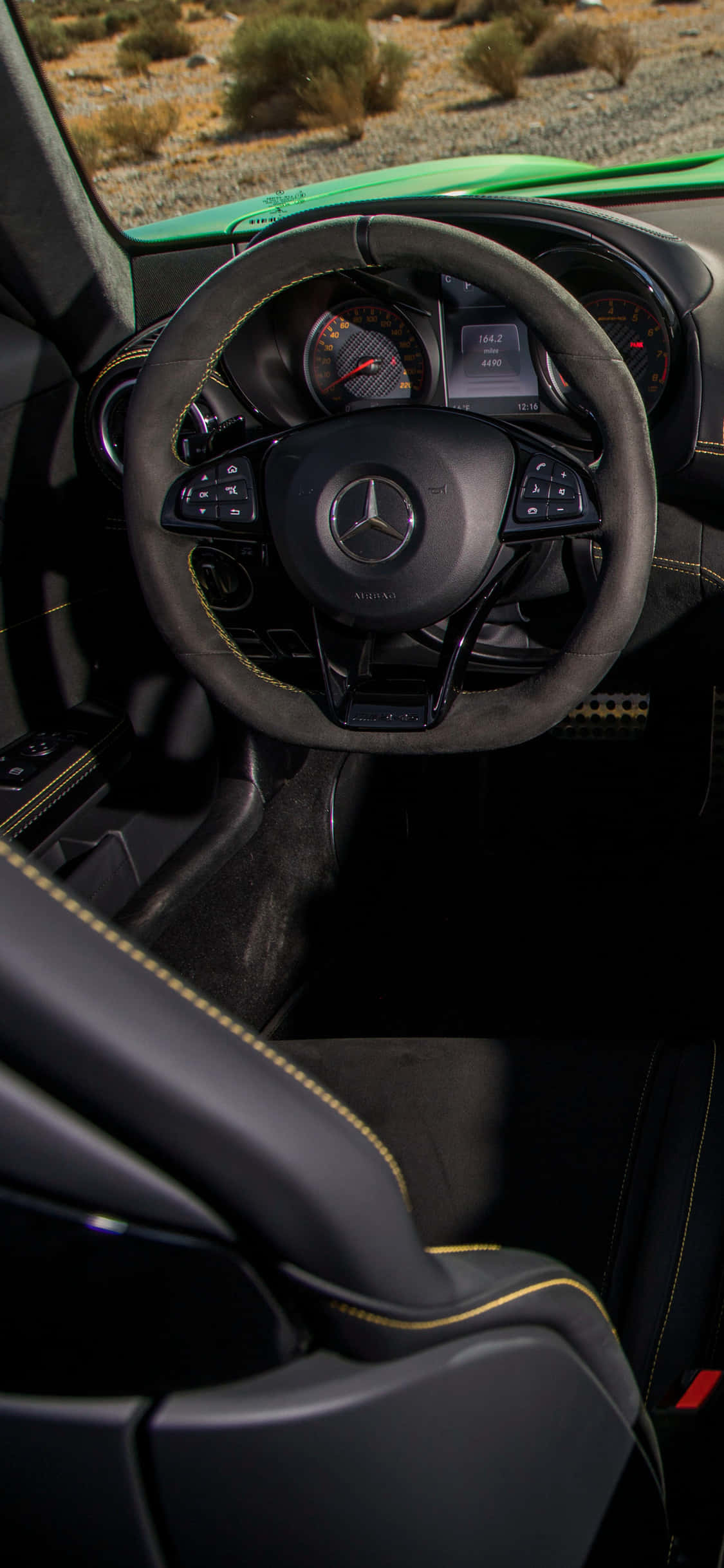 Sportsvogn interiør Android Amg Gt-r baggrund Wallpapers