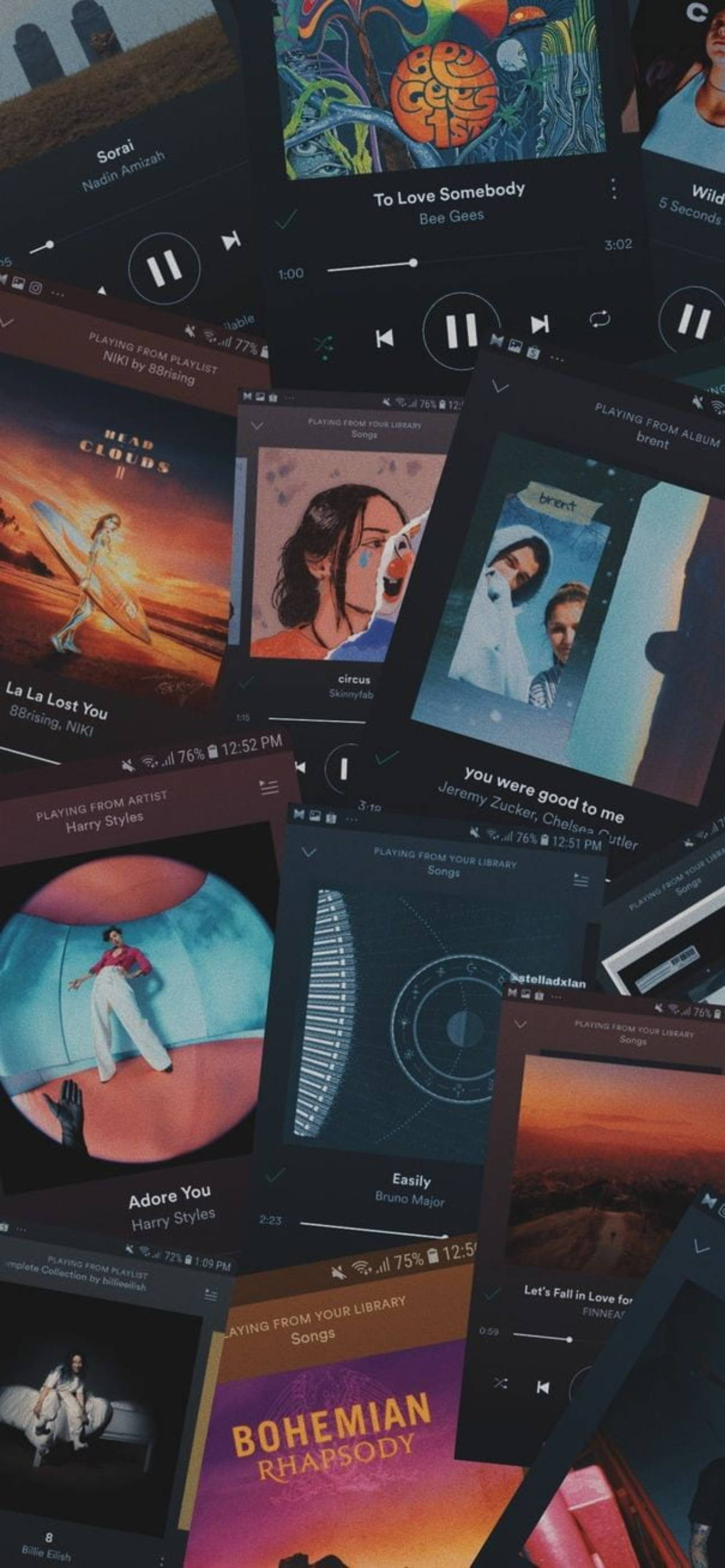 Spotify Nu Afspilles Wallpapers