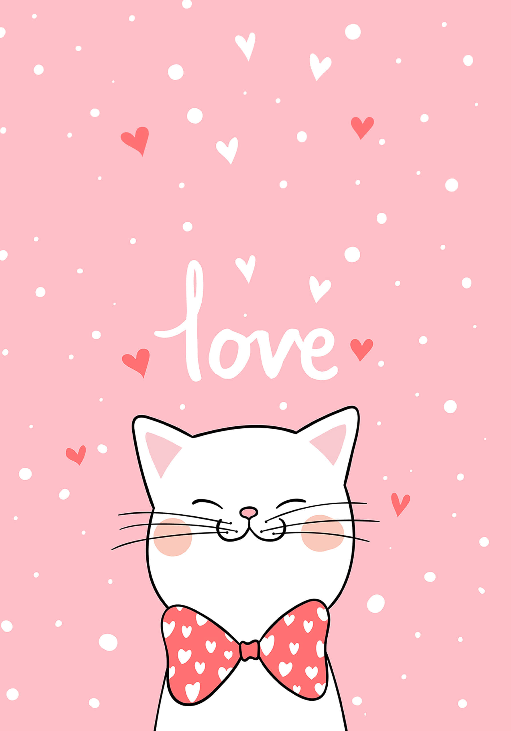 Spreder kærlighed og glæde med et sødt par. Wallpapers