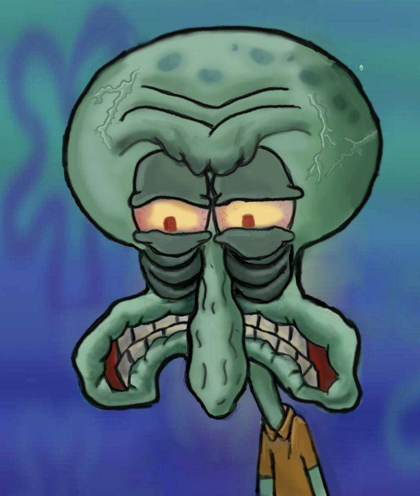 Squidward Tentacles Rasende Wallpapers