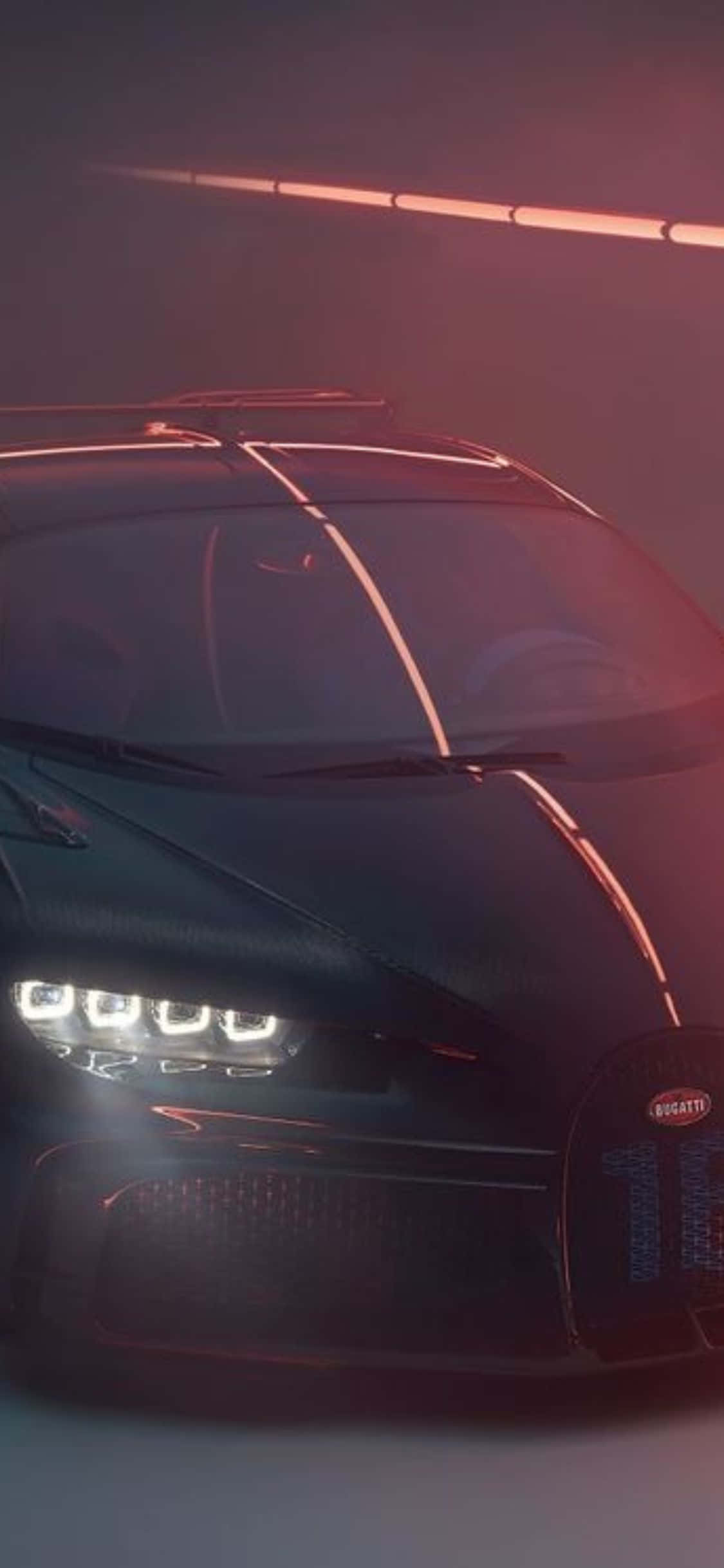 Sæt fart på din livsstil med enestående luksus og hastighed - IphoneXs Bugatti Wallpapers