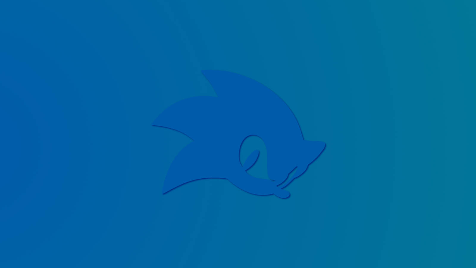 Sæt Fart på Dit Liv med Blå Sonic. Wallpapers