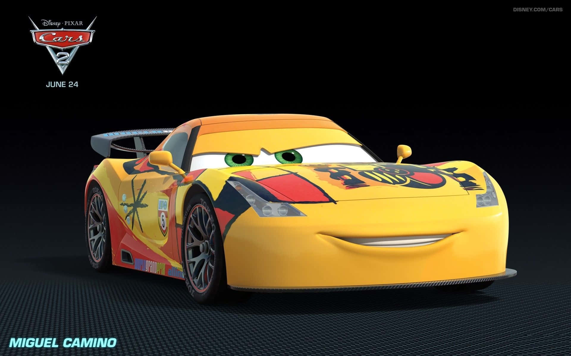 Sæt fart på eventyret med Cars 2-banden. Wallpapers
