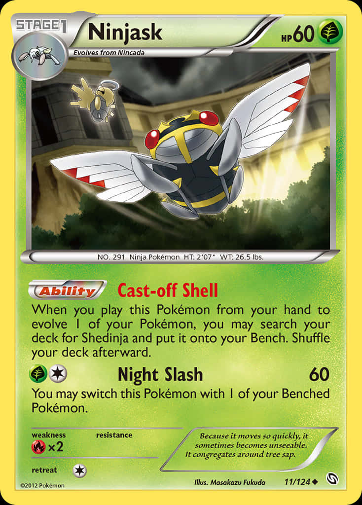 Stage 1 Ninjask Samlekort Wallpapers