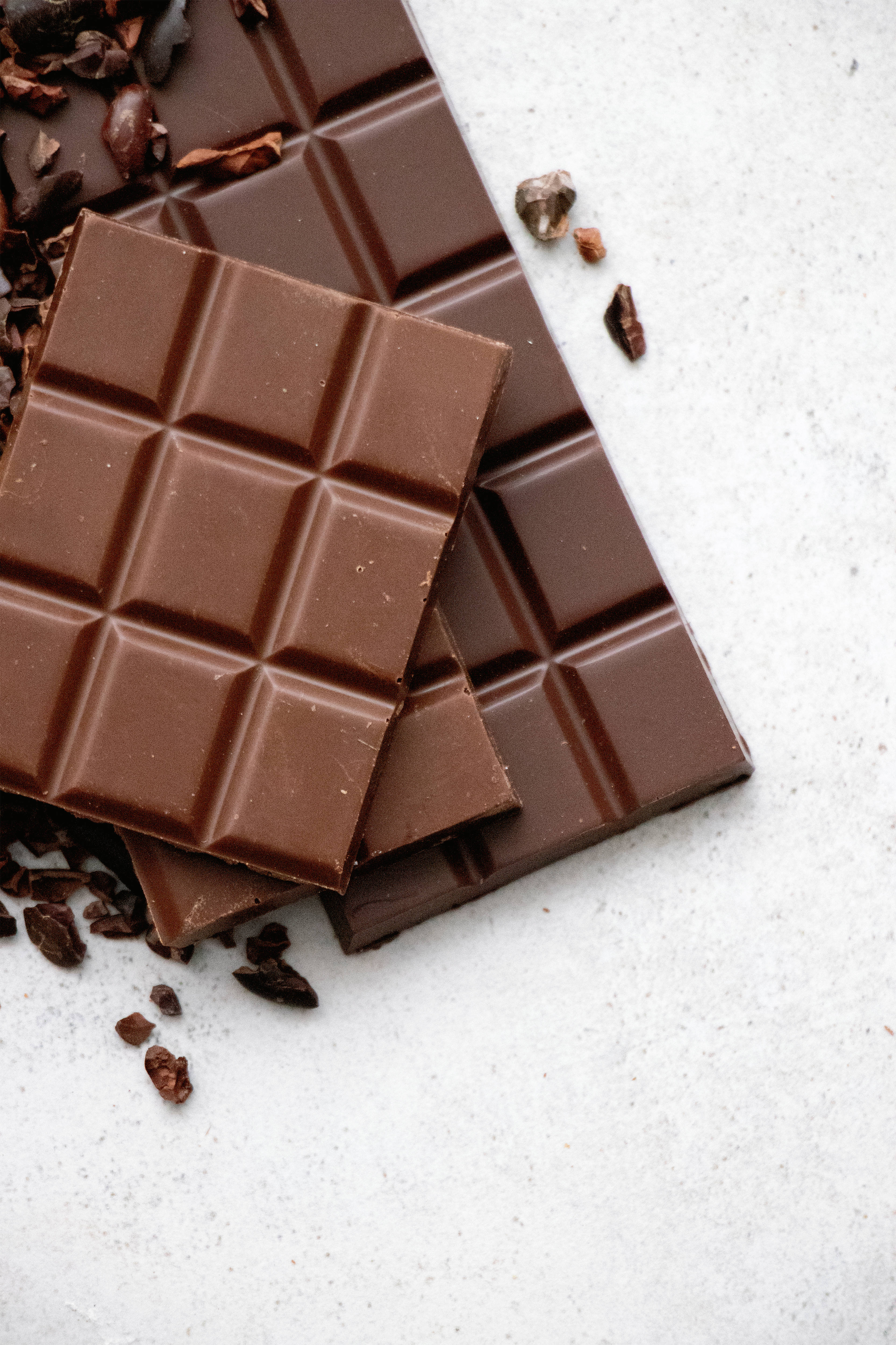 Stak af chokoladebarer Wallpapers