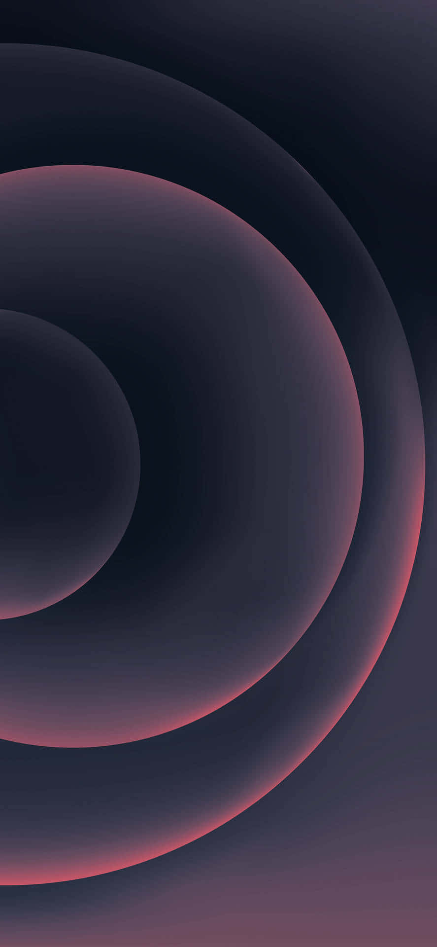Standard iPhone 12 abstrakte cirkler Wallpapers
