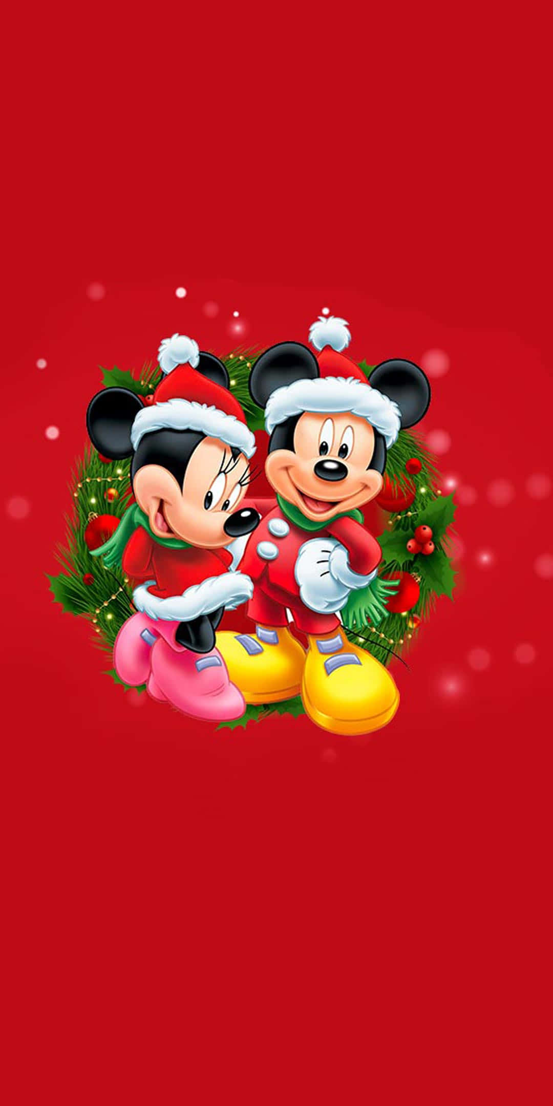 Start dine ferier med Disney Christmas på din iPad! Wallpapers