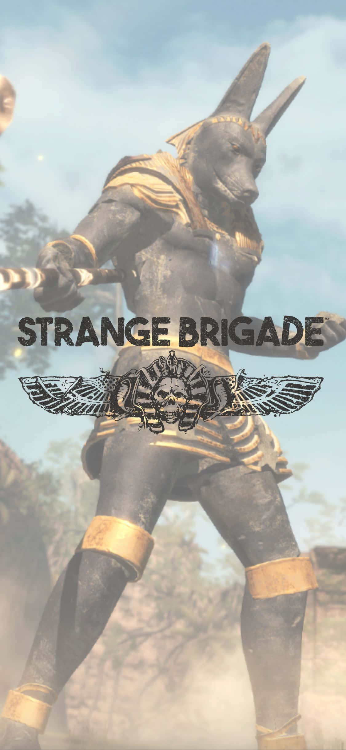 Stenbeskytter iPhone X Strange Brigade Baggrund Wallpapers