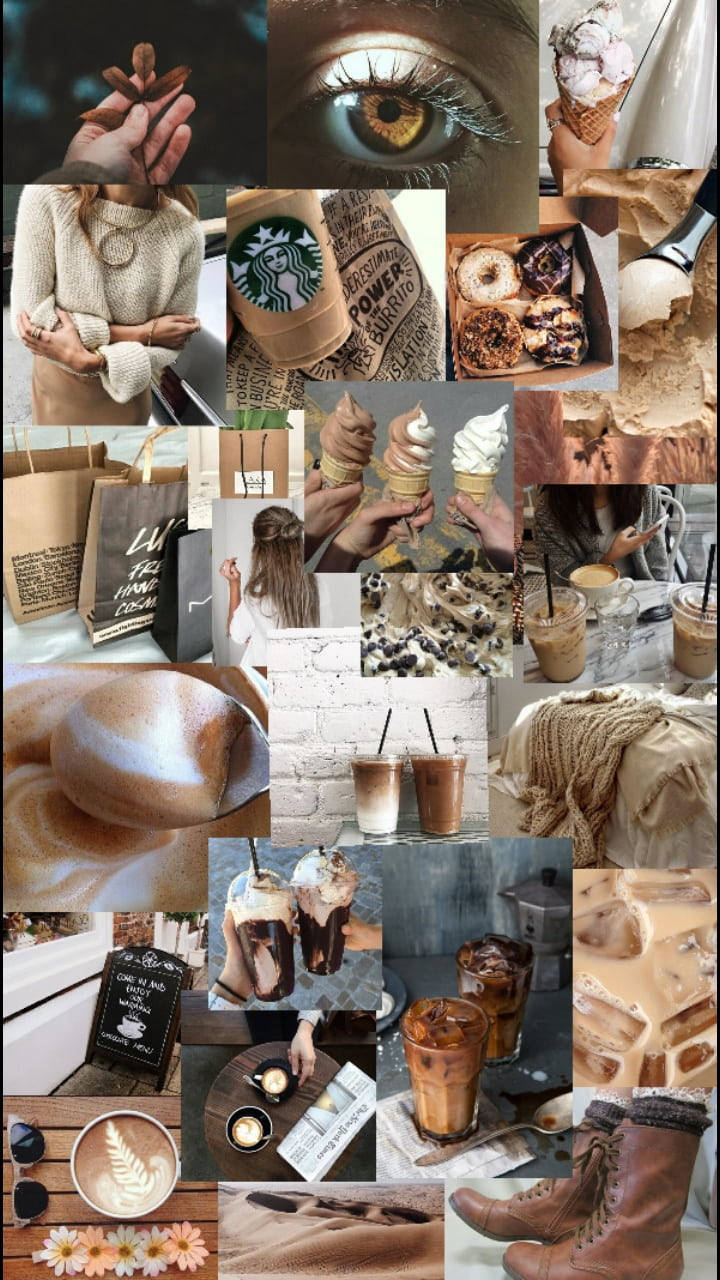 Æstetisk Brun Kaffe Wallpapers