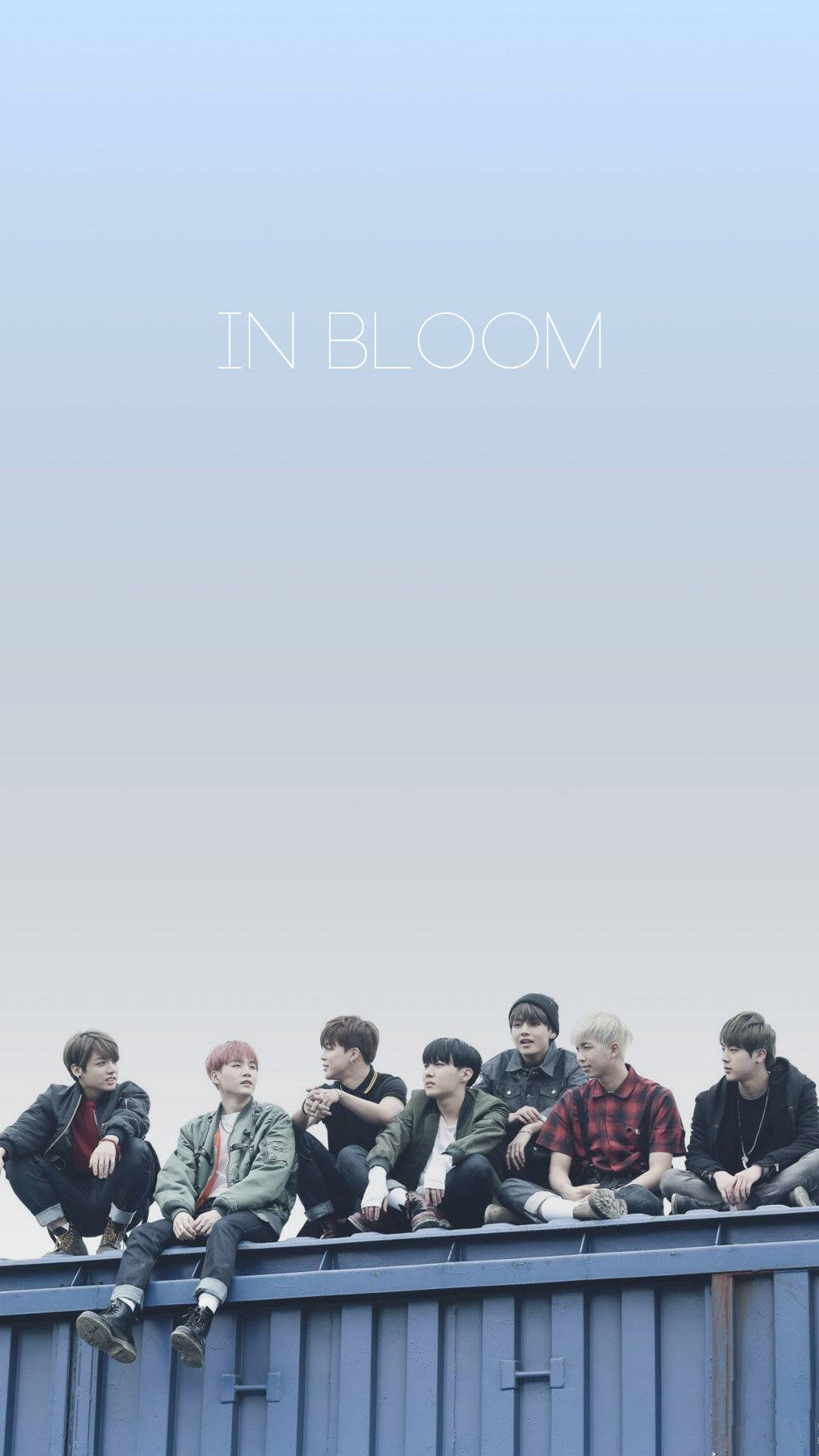 Æstetisk BTS In Bloom Wallpapers