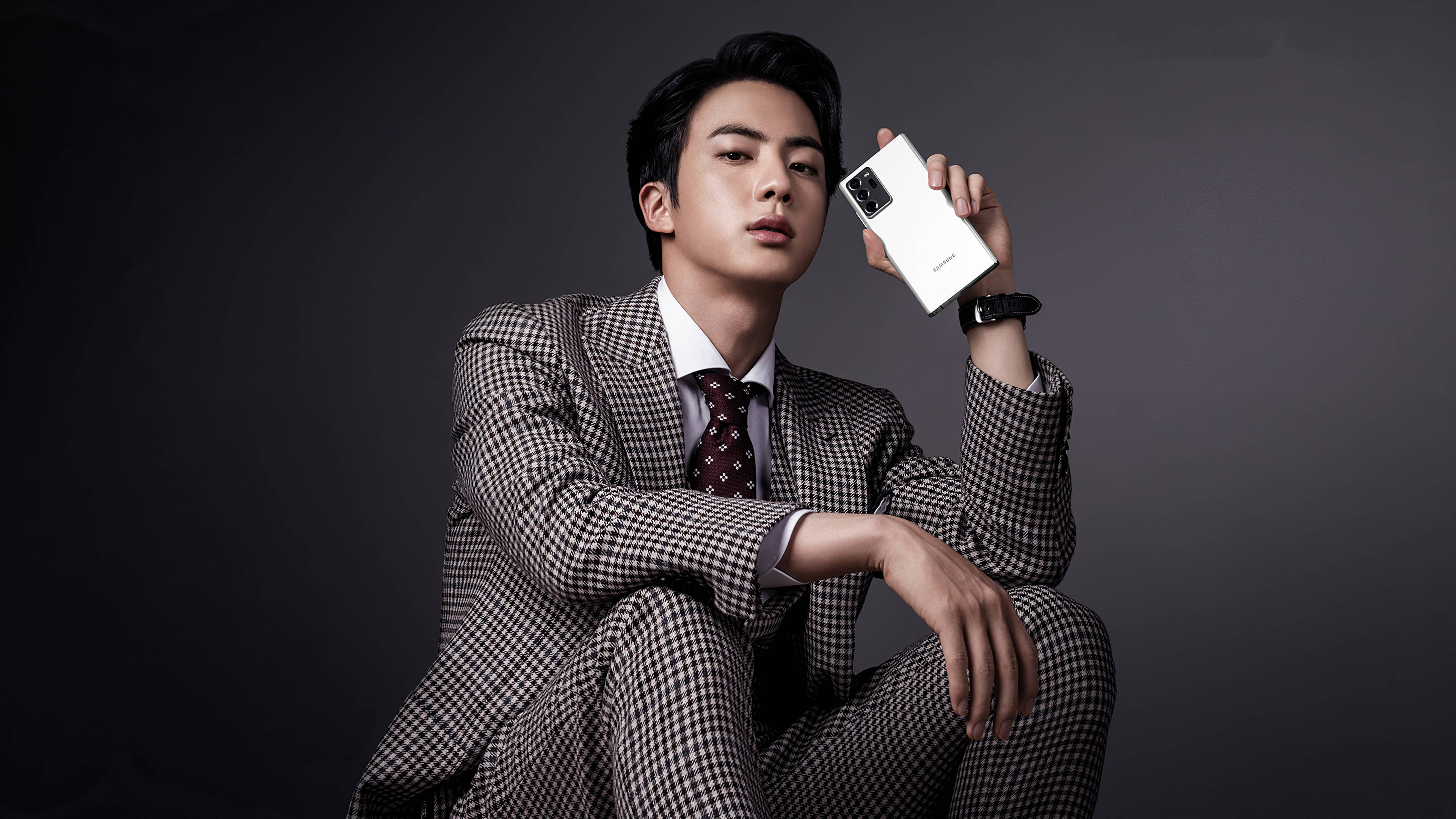 Æstetisk BTS Jin telefonmodellering Wallpapers