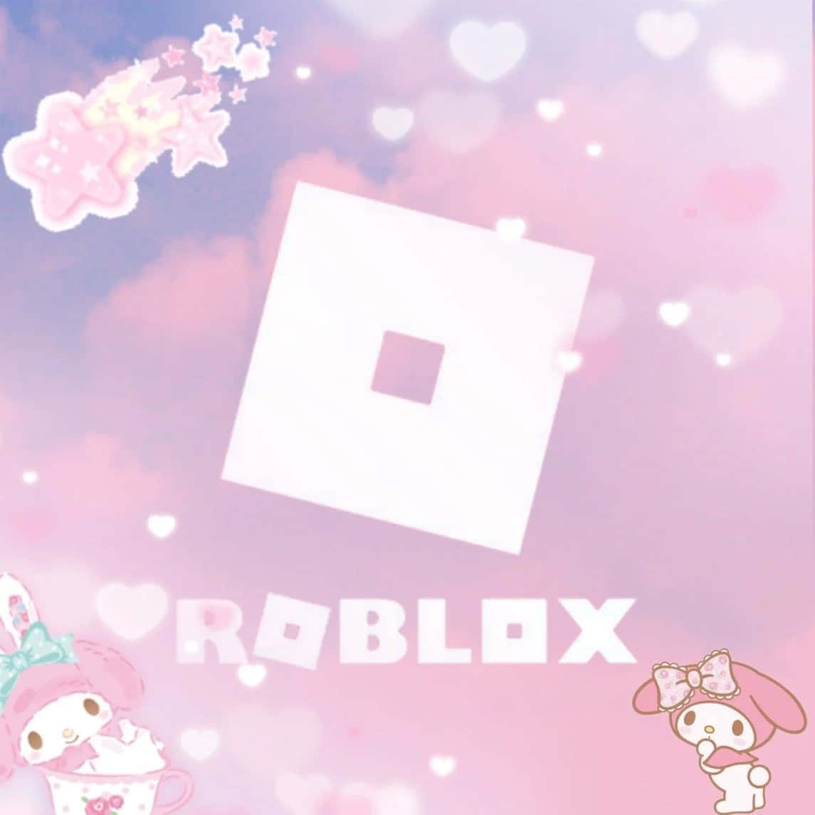 Æstetisk Kawaii Roblox-logo Wallpapers
