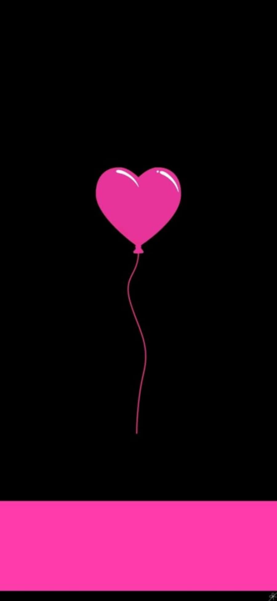 Æstetisk Mørk Rosa Hjerte Wallpapers