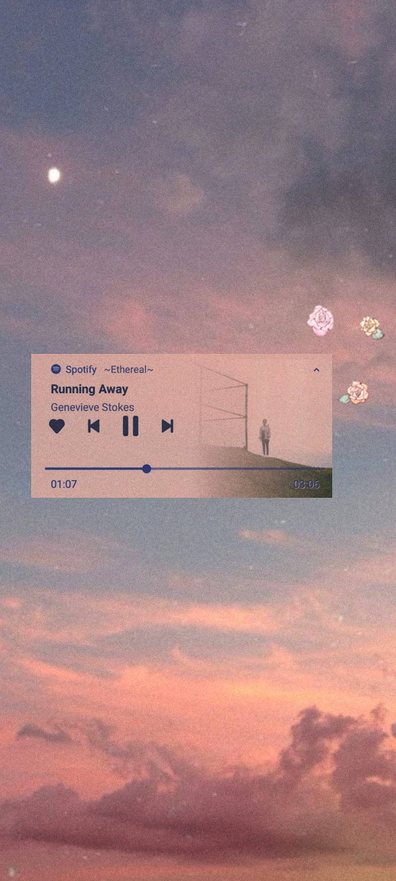 Æstetisk musik om at løbe væk Wallpapers