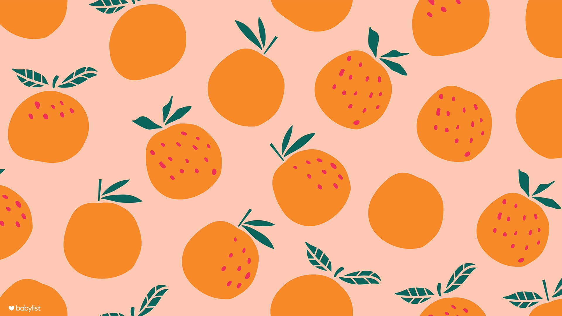 Æstetisk orange boho Mac Wallpapers