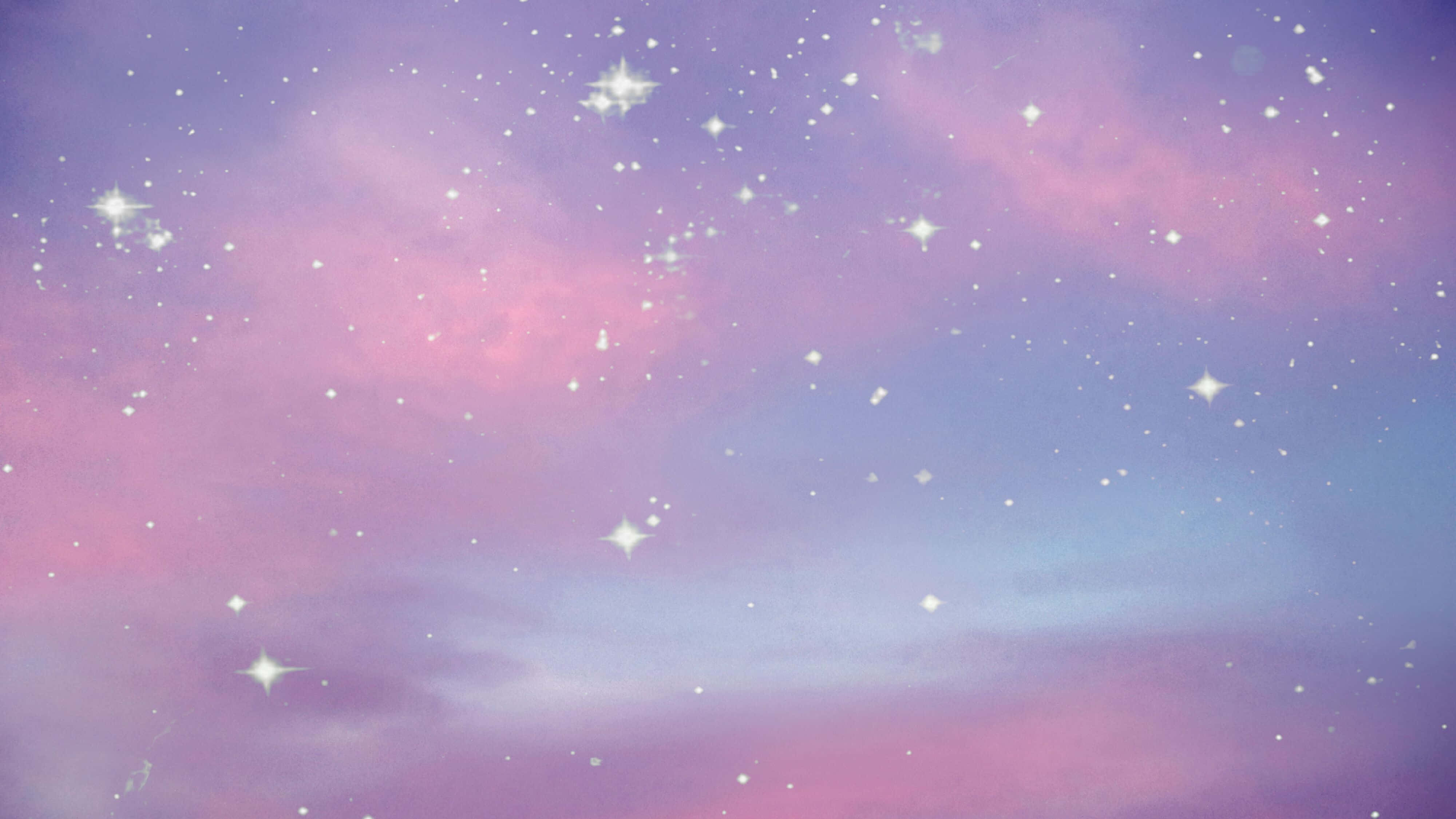 Æstetisk pastel digitalt maleri baggrund Wallpapers
