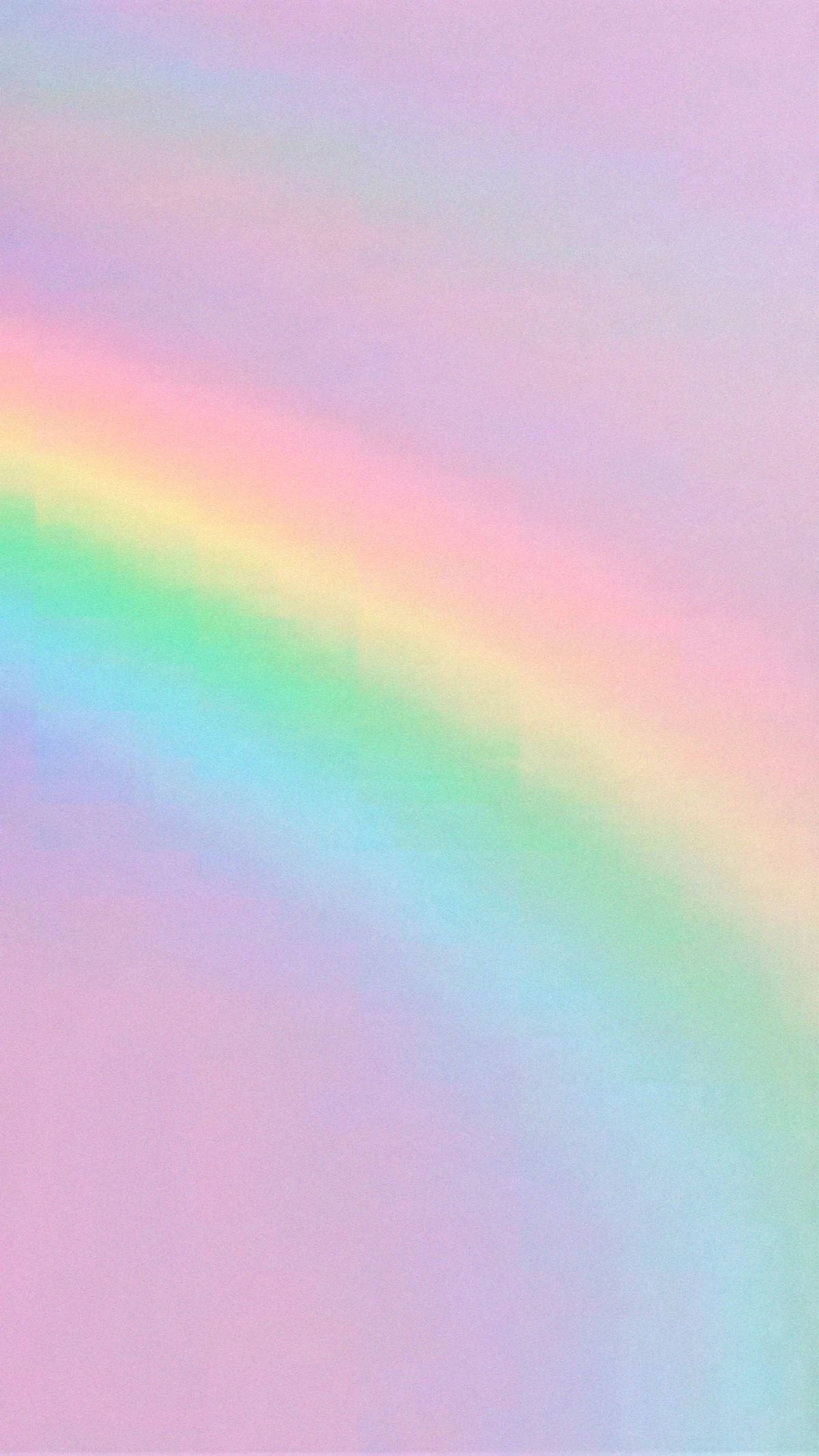 Æstetisk pink himmel regnbue baggrund Wallpapers
