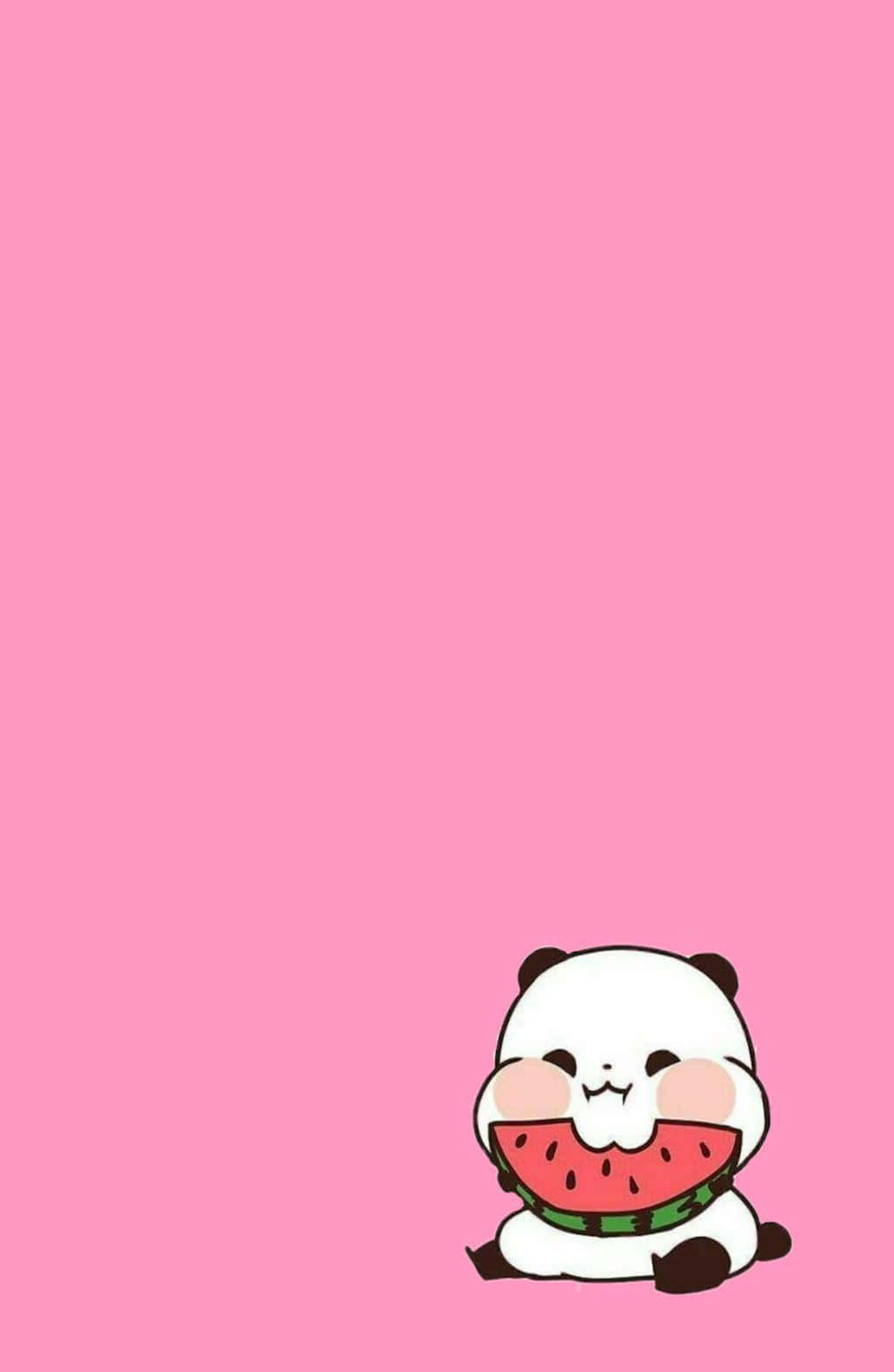Æstetisk pink kawaii Yururin Panda Wallpapers