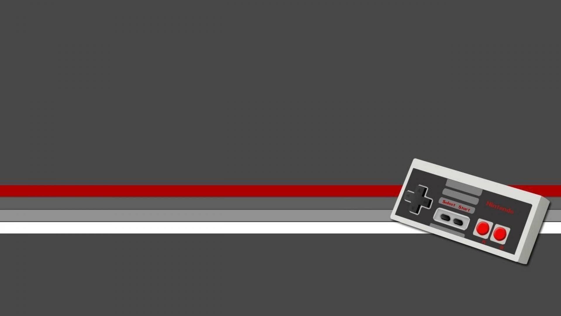 Æstetisk retro klassisk Nintendo-controller Wallpapers