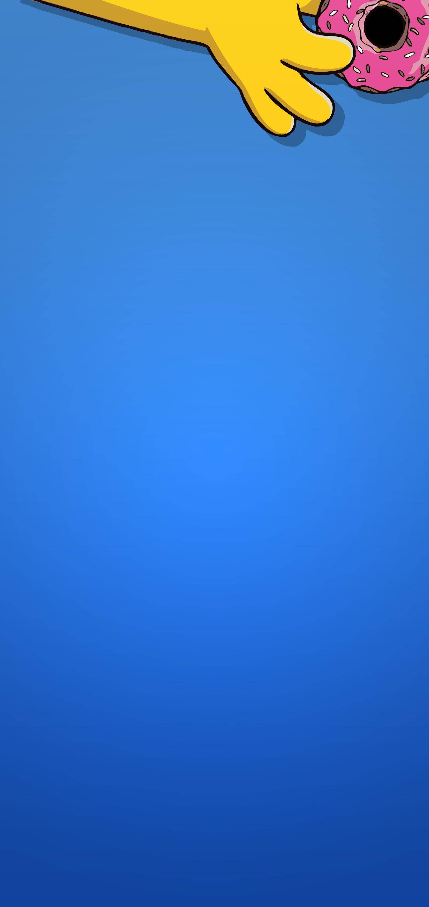 Æstetisk S10+ Simpson Donut Wallpapers