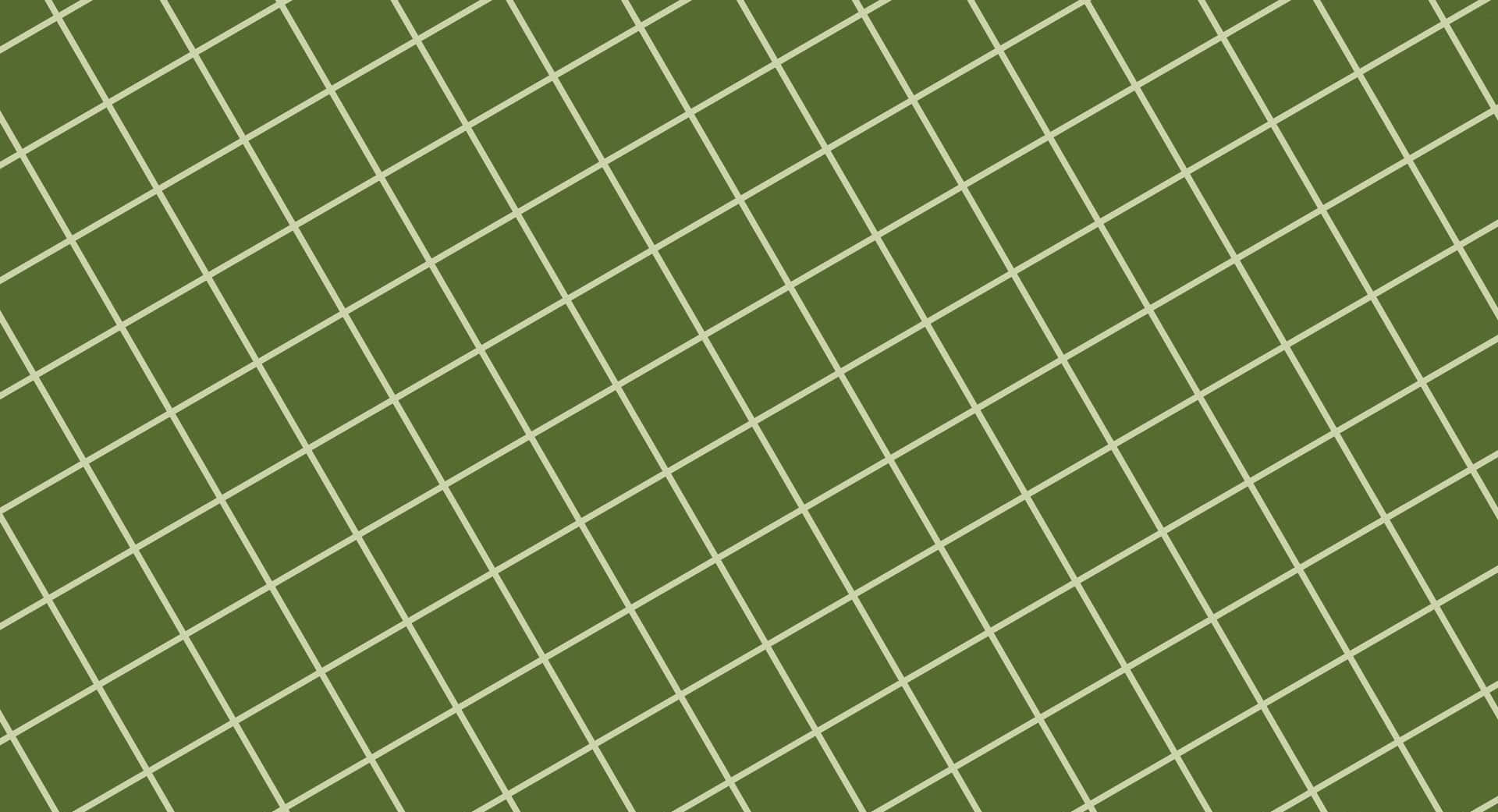 Æstetiske grønne diagonale gitterlinjer billeder Wallpapers