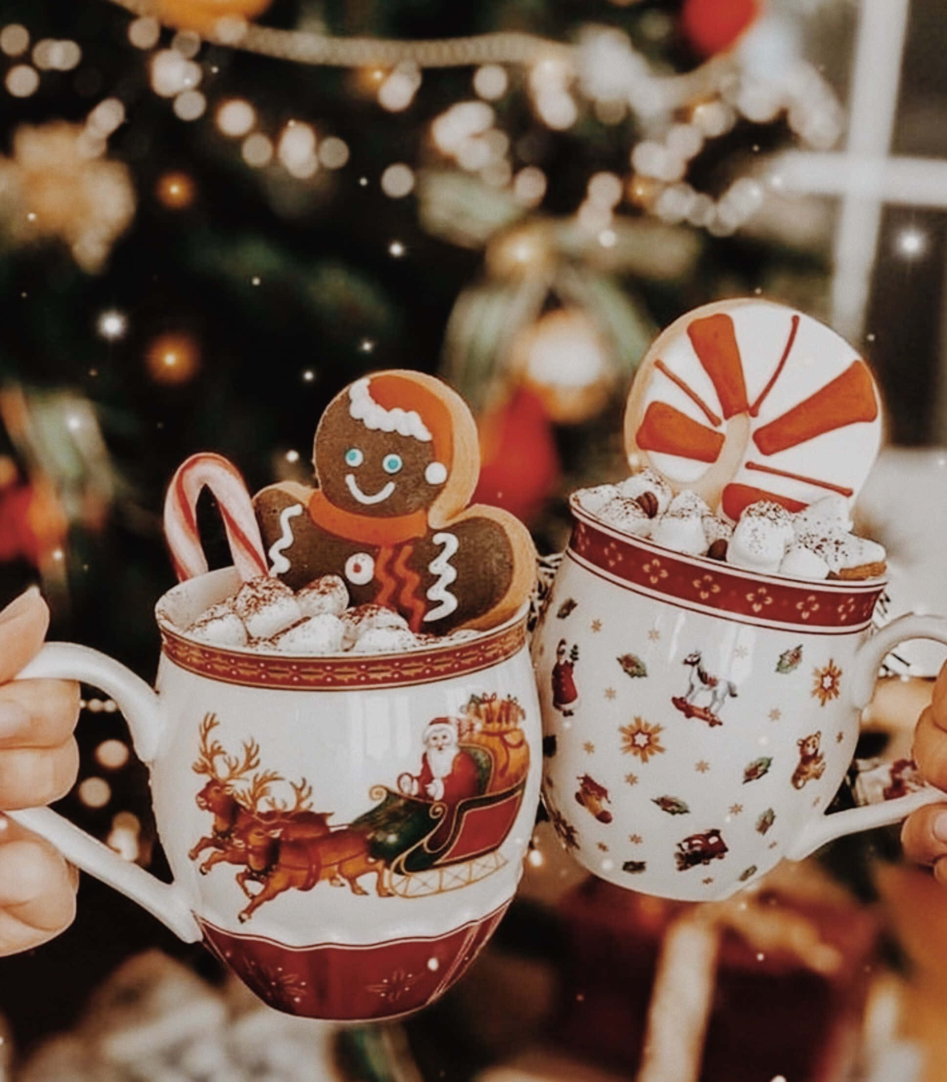 Æstetiske julebilleder Wallpapers